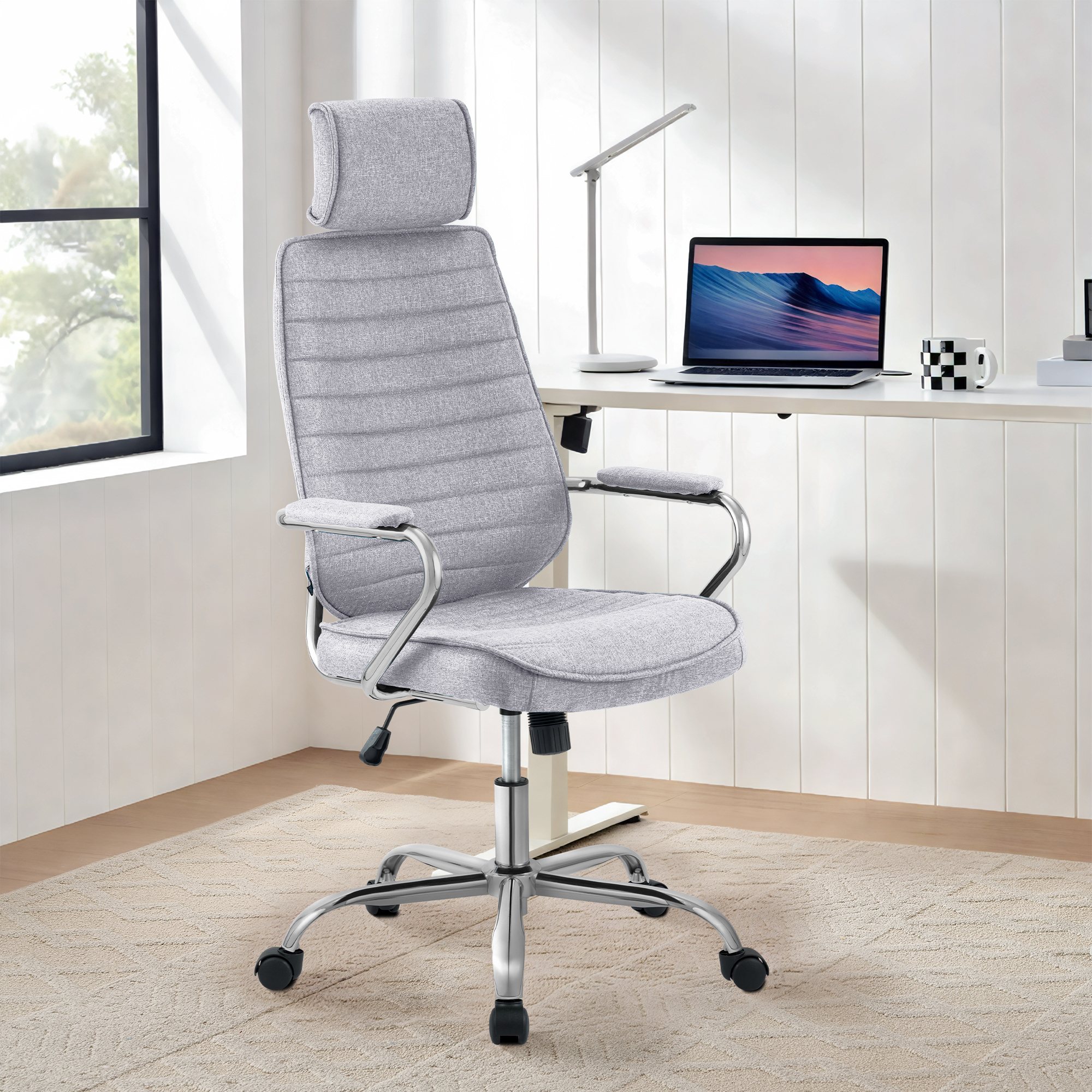 Chaise de bureau Rako Tissu
