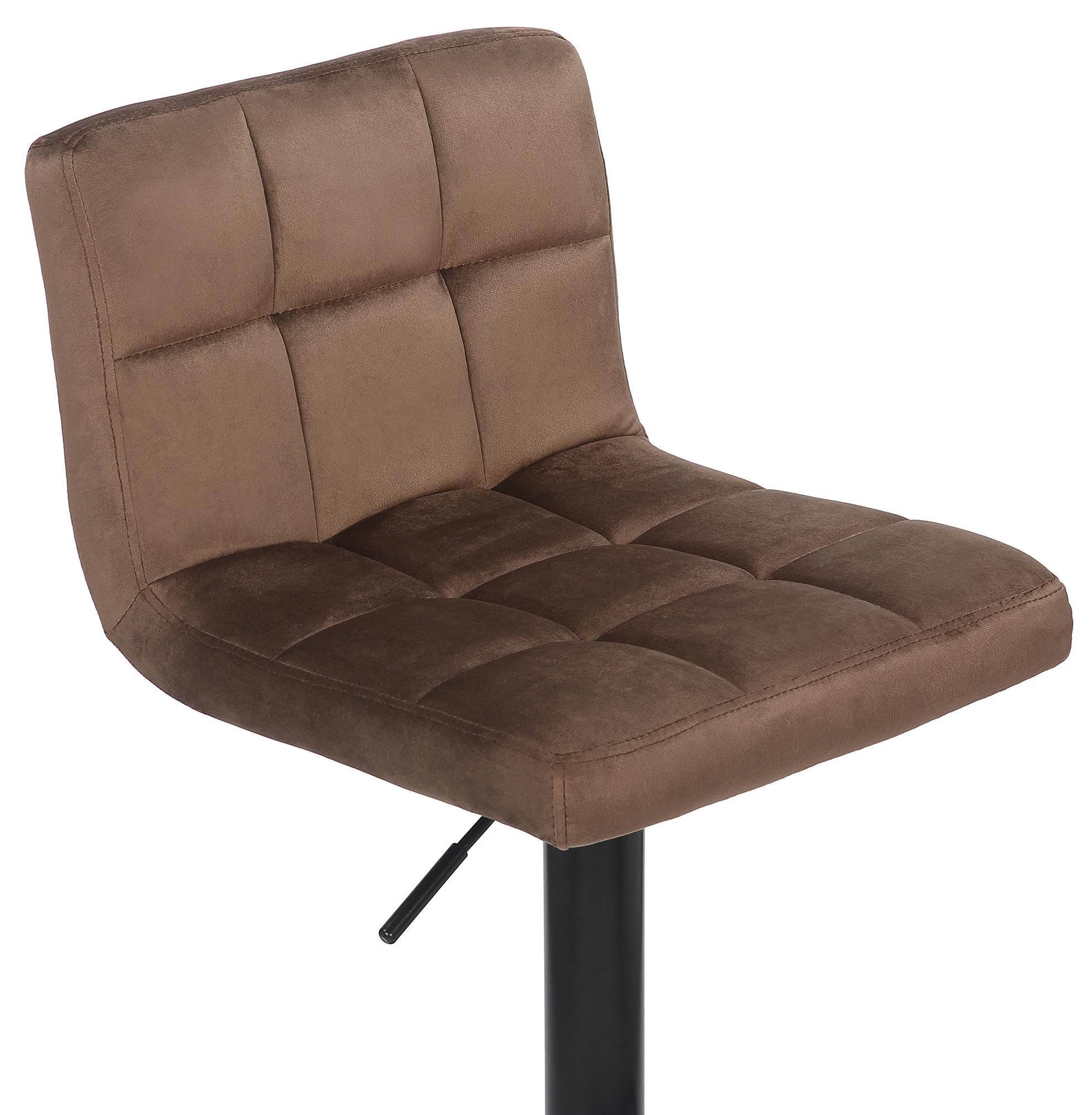 Tabouret de bar Feni en velours