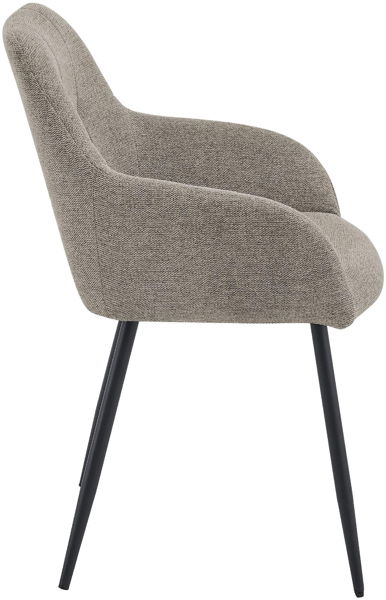 Chaise de salle à manger Fergus en tissu