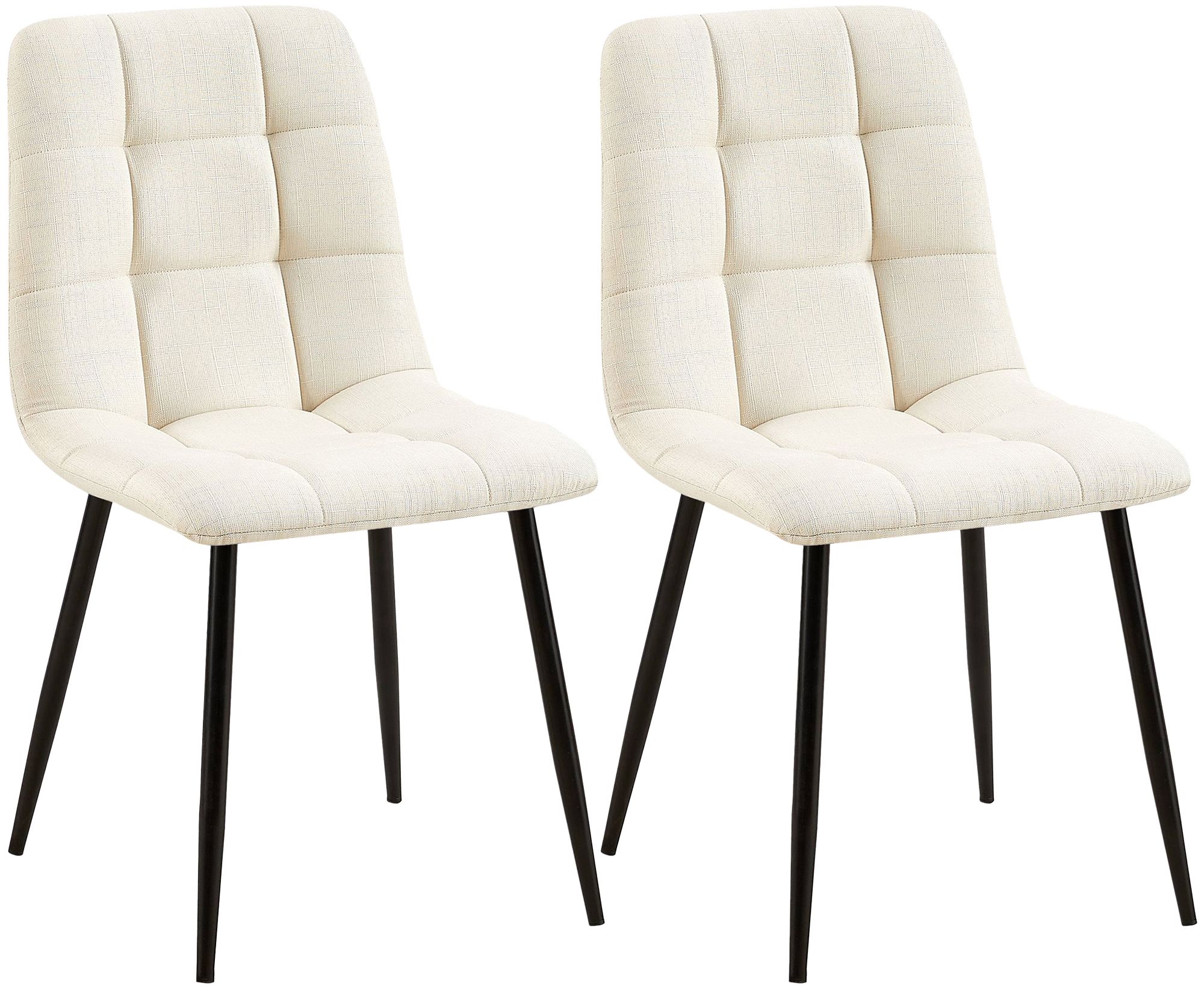 Lot de 2 chaises de salle à manger Tilde