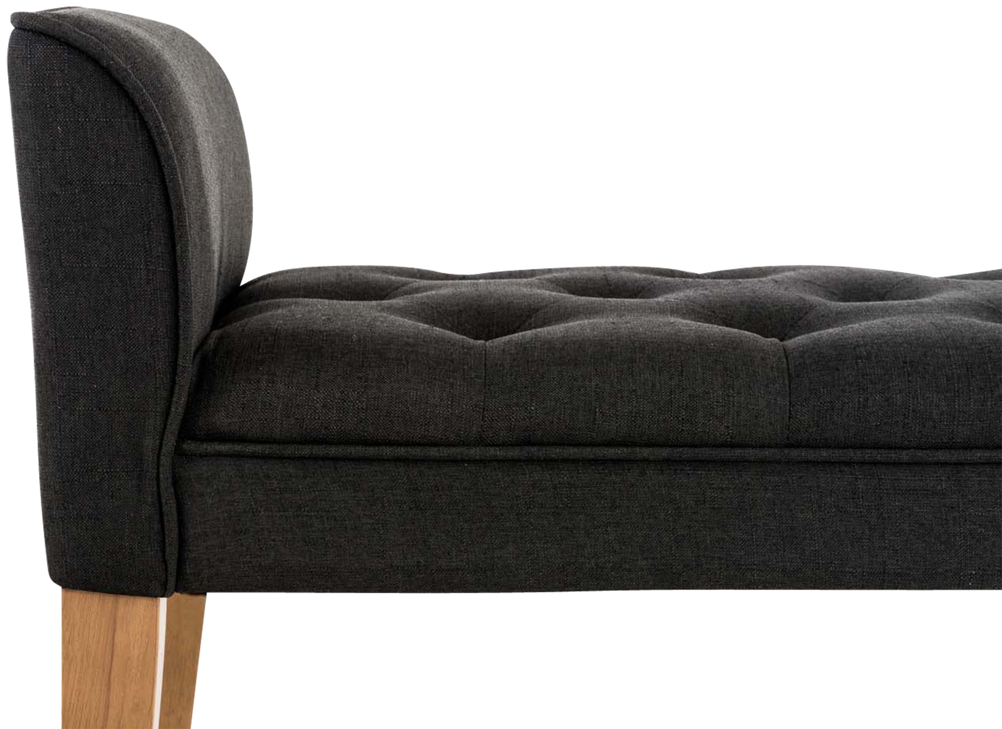 Banquette style Chersterfield Cleopatra en tissu