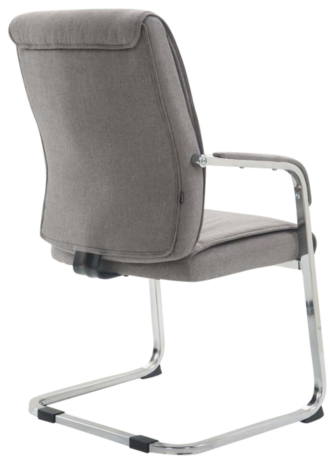 CLP Lot de 2 Chaises Cantilever XXL Anubis en Tissu avec accoudoirs