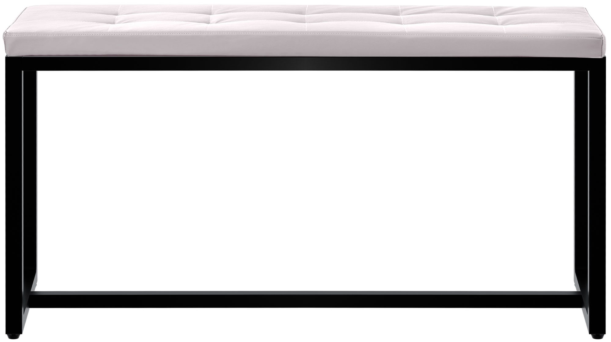 Banc Barci avec structure noire