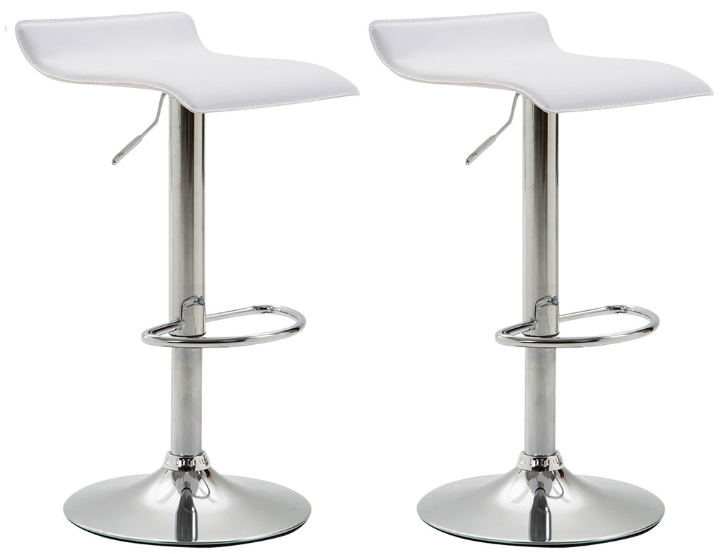 Lot de 2 tabourets de bar Dyn V2 Similicuir