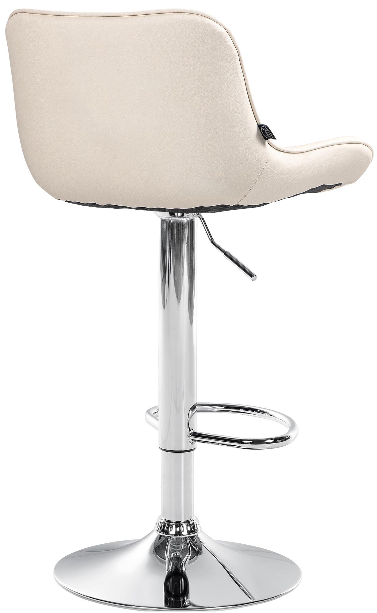 Lot de 2 tabourets de bar Vonore en similicuir