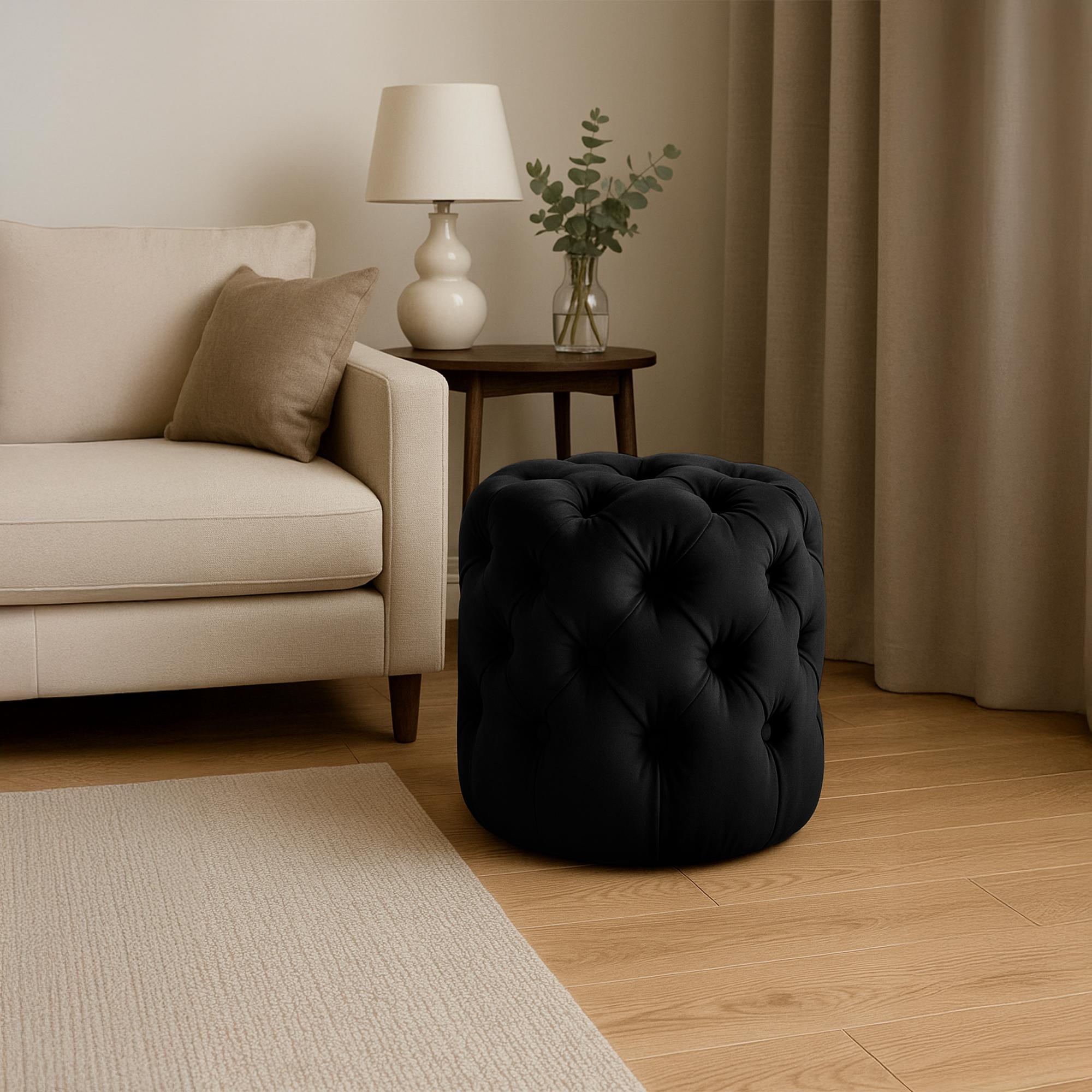 Tabouret Drancy Velours