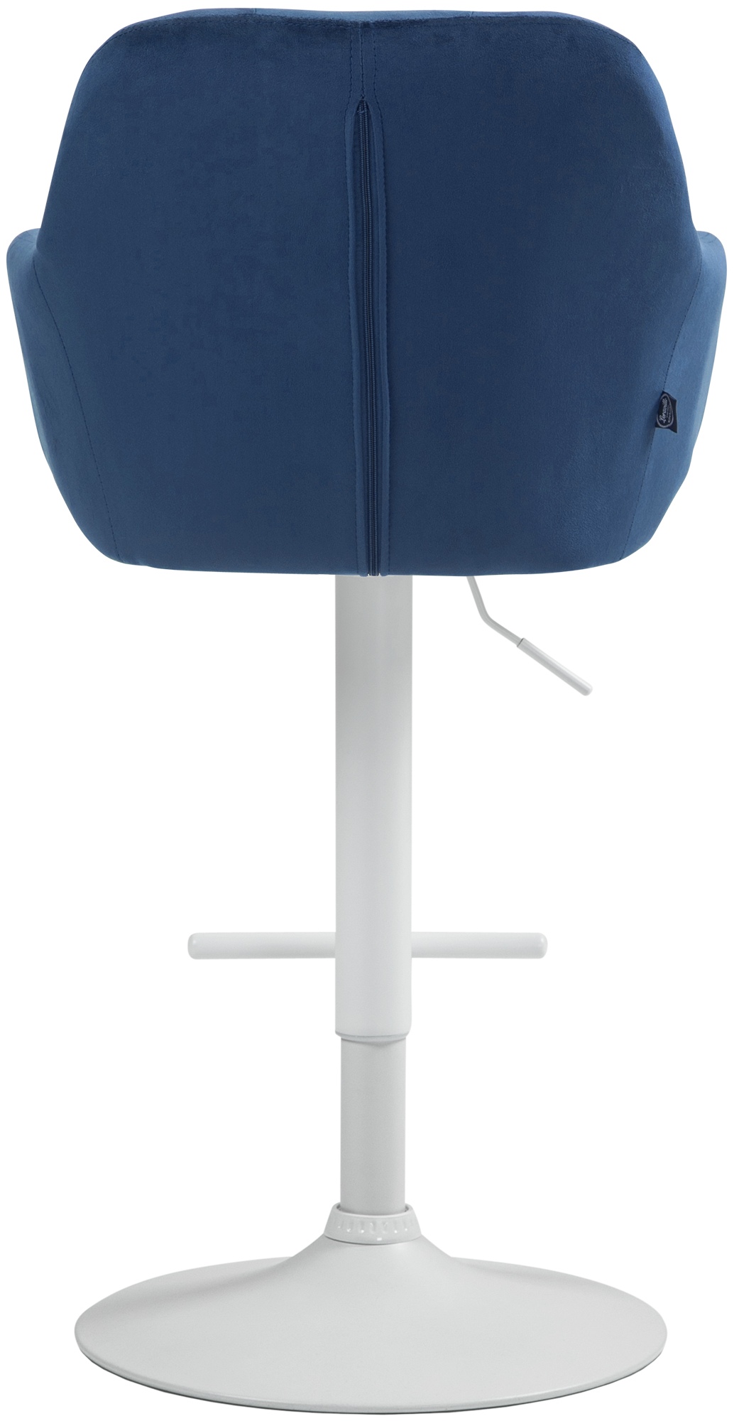 Tabouret de bar Natoma velours