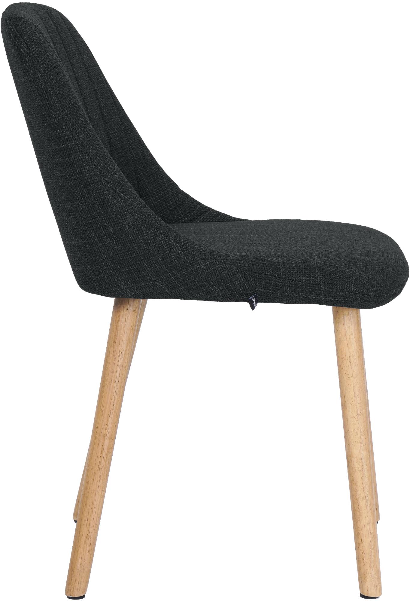 Chaise de salle a manger Arie tissu