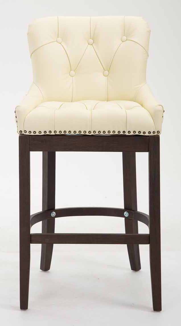 Lot de 2 Tabourets de bar Lakewood en véritable Cuir