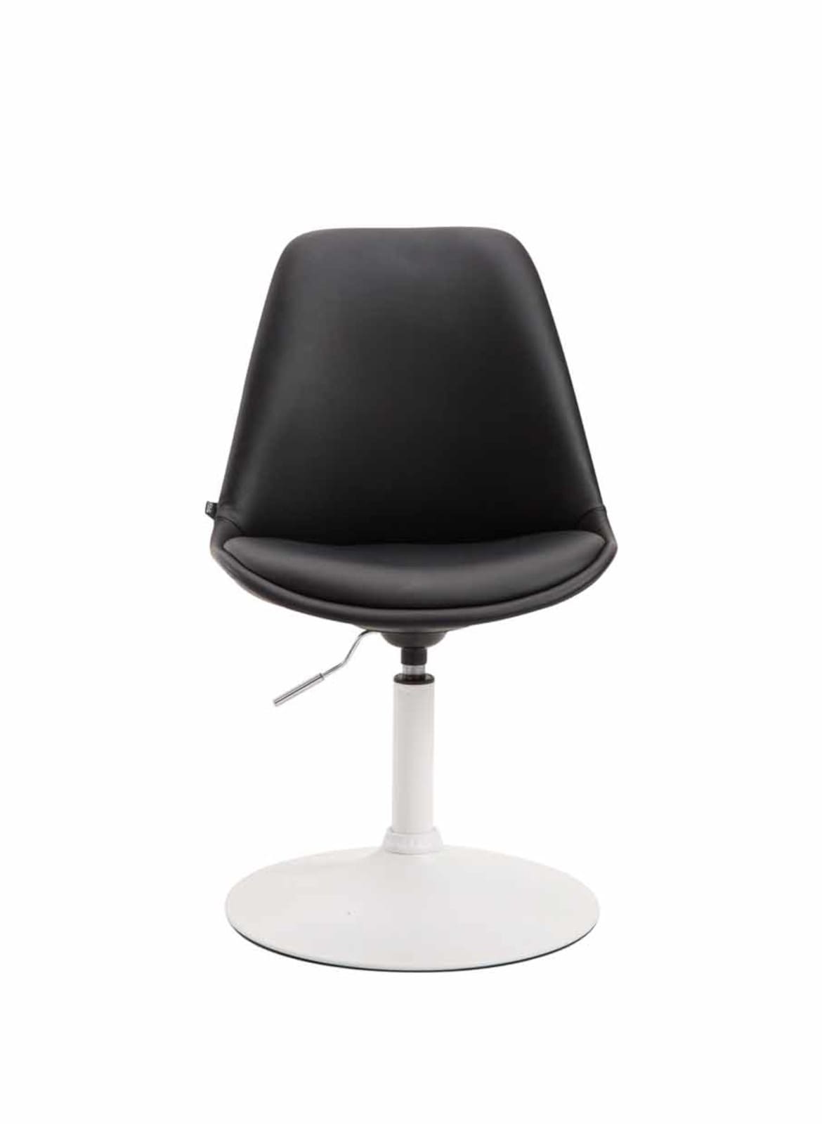 Lot de 4 Chaises de salle à manger Maverick similicuir avec pied trompette