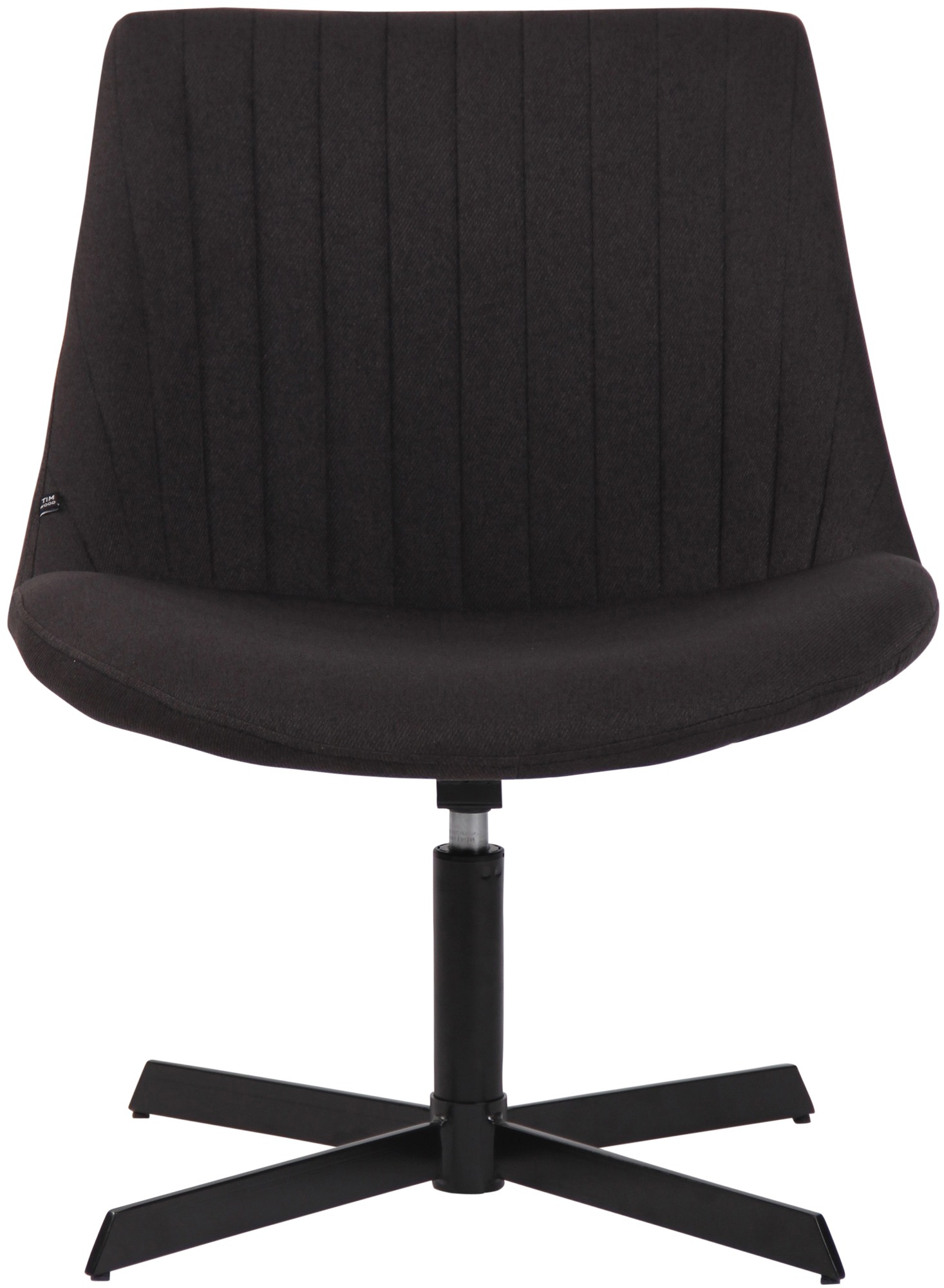 Chaise lounge Granby en Tissu avec Pied en métal
