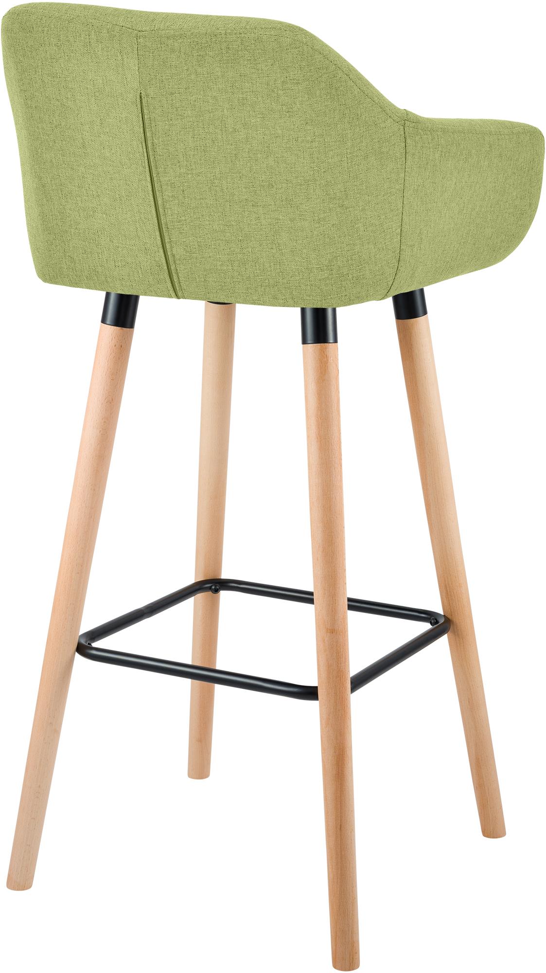 Tabouret de bar Grant en tissu