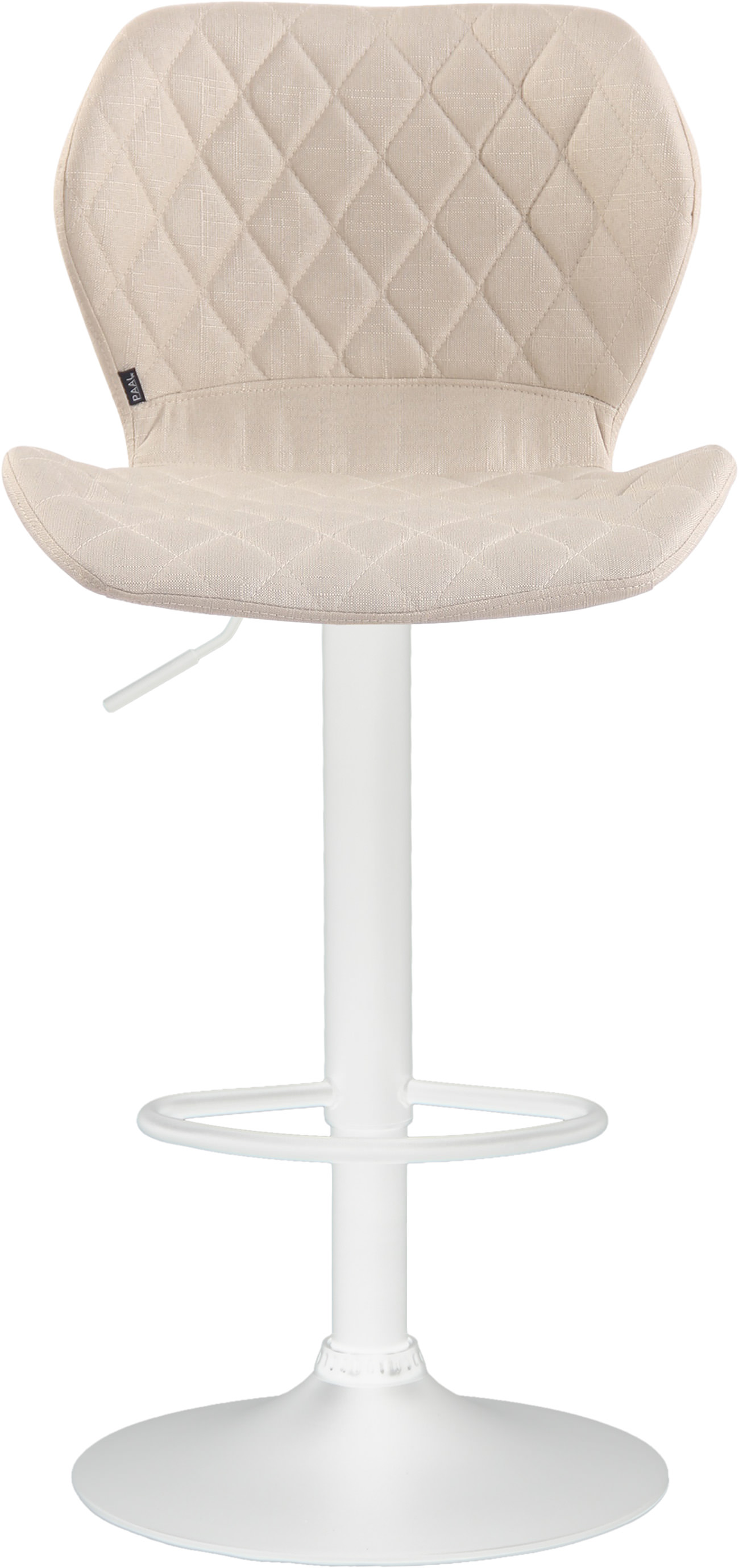 Lot de 2 tabourets de bar Cork en tissu