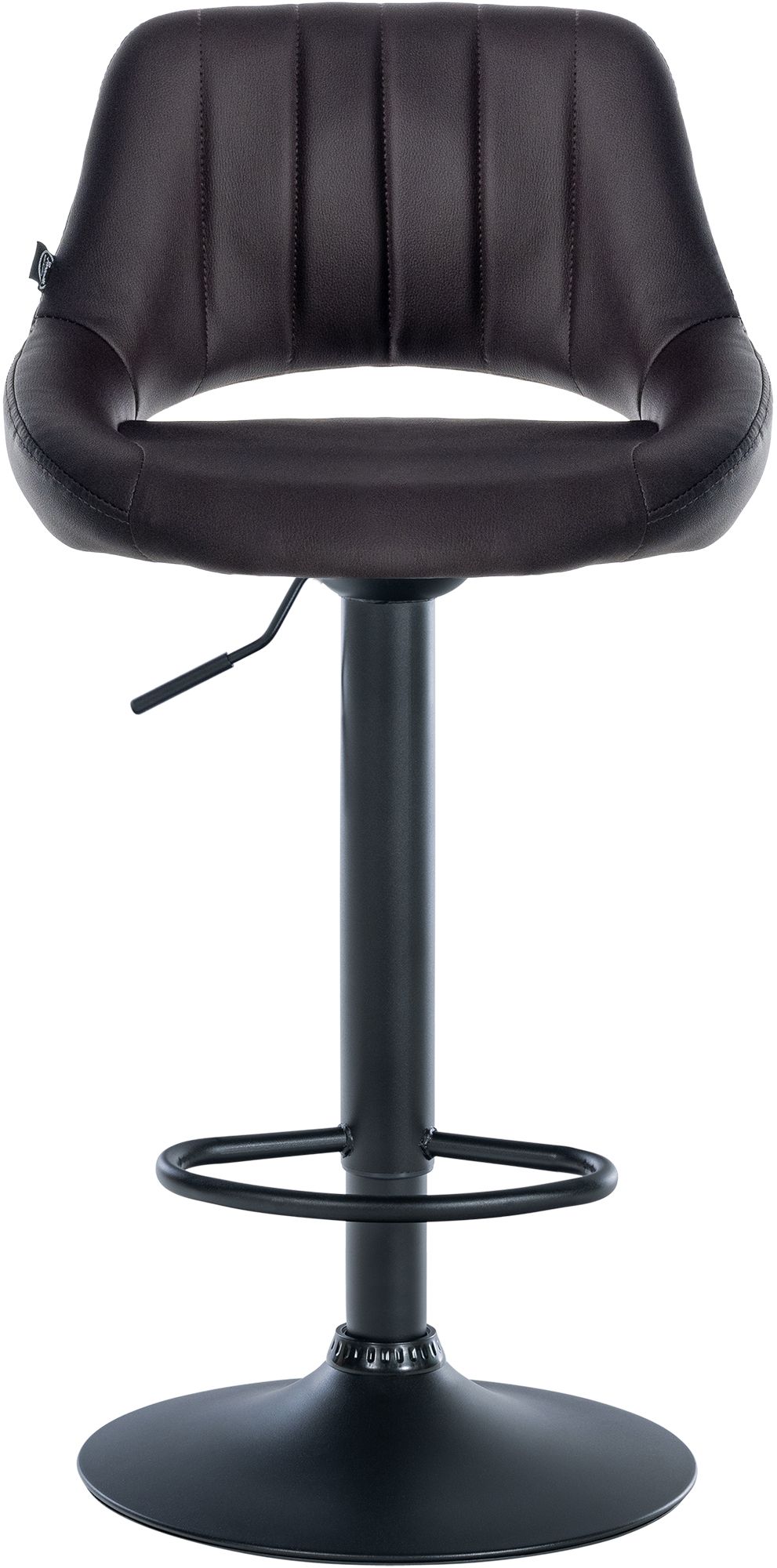 Lot de 2 tabourets de bar Milet en similicuir
