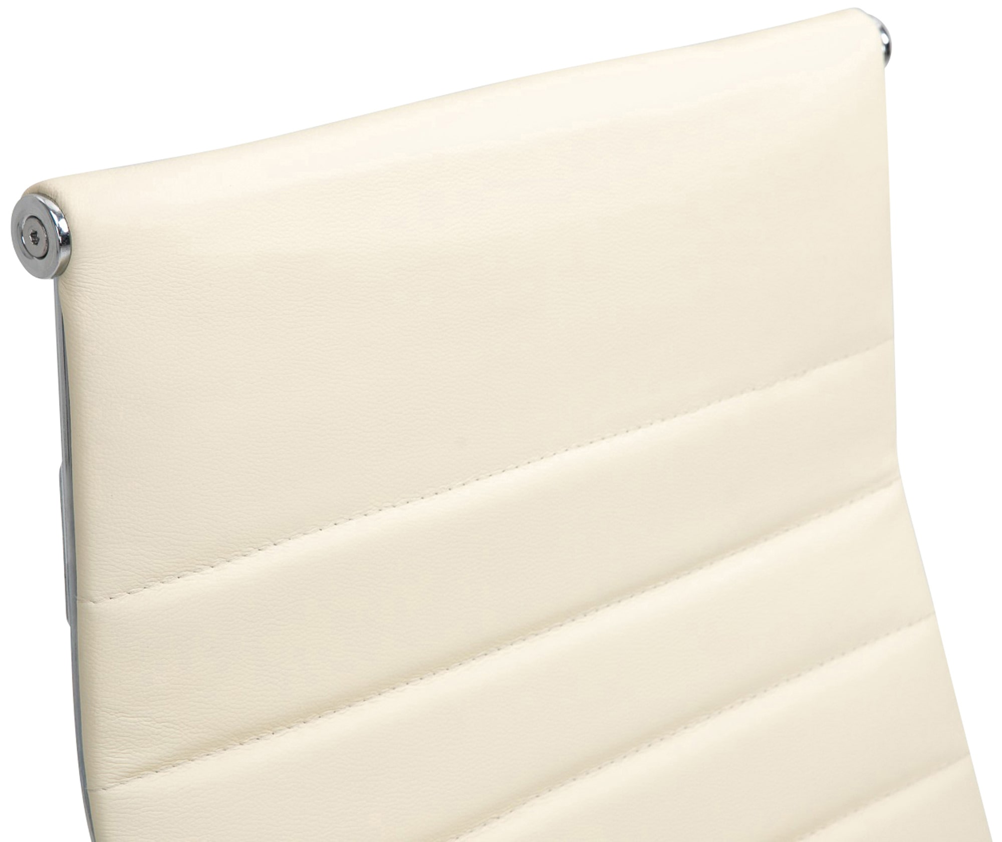 Chaise de bureau Kolumbus cuir véritable
