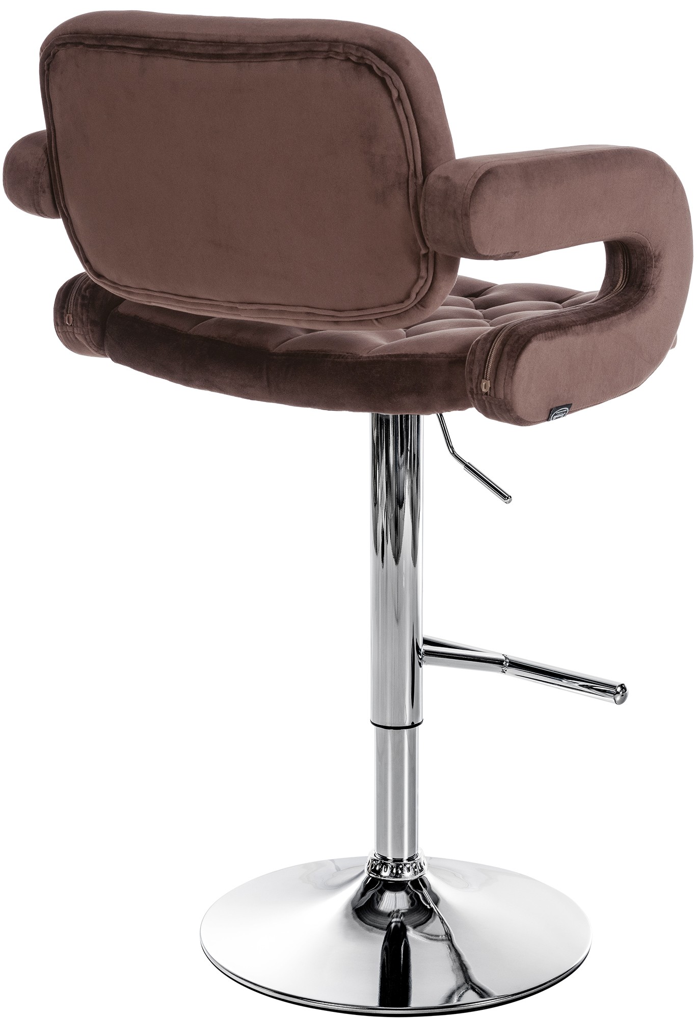Tabouret de bar Dublin velours