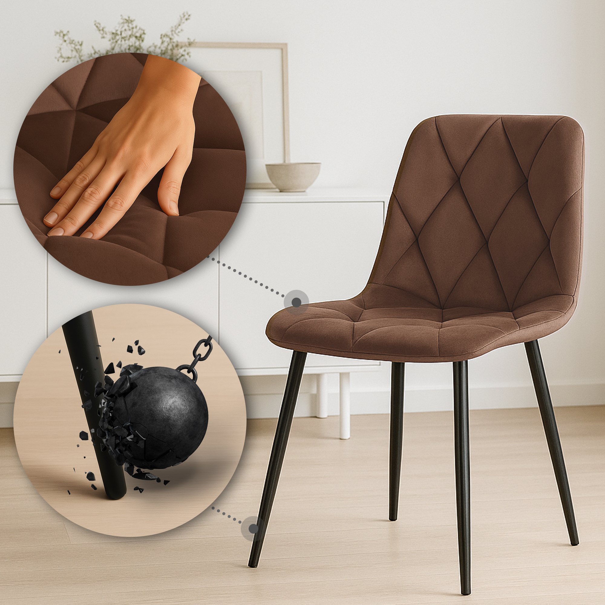 Chaise de salle à manger Clairton