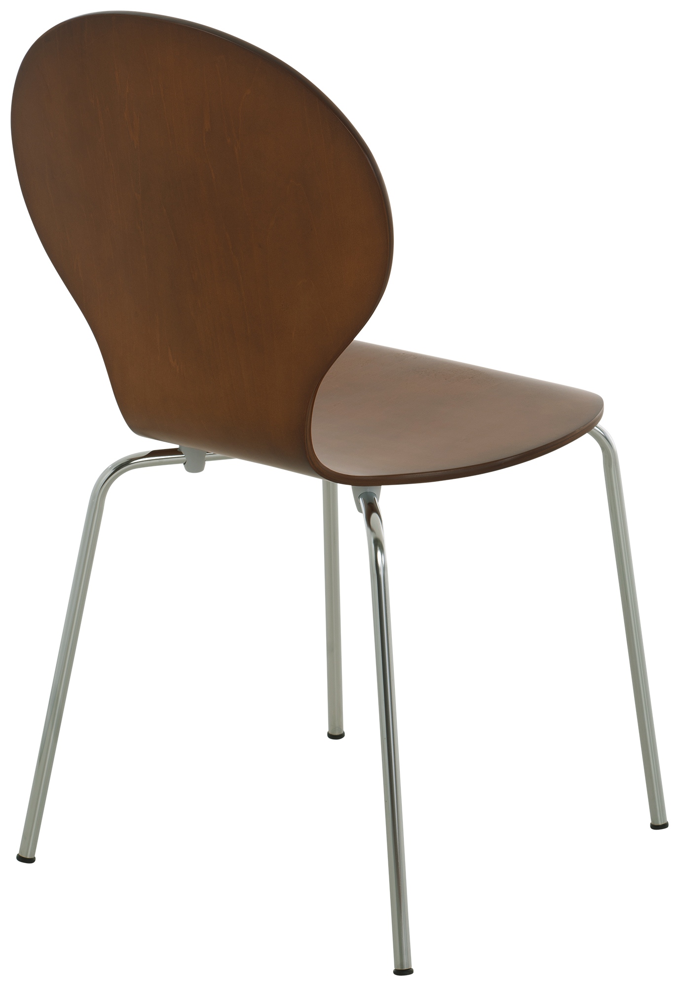 Lot de 16 chaises empilables en bois Diego