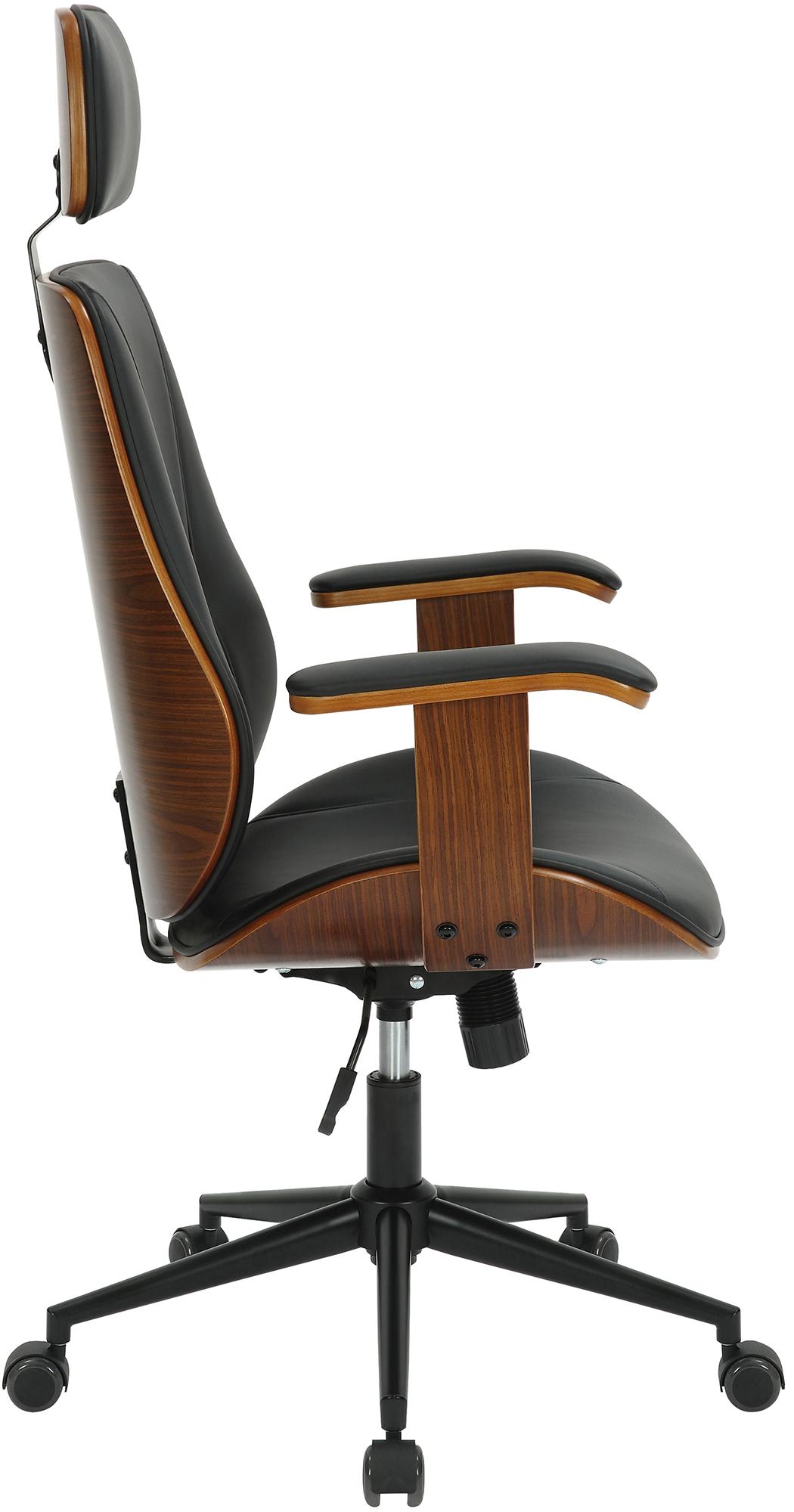 Chaise de bureau Lugo similicuir