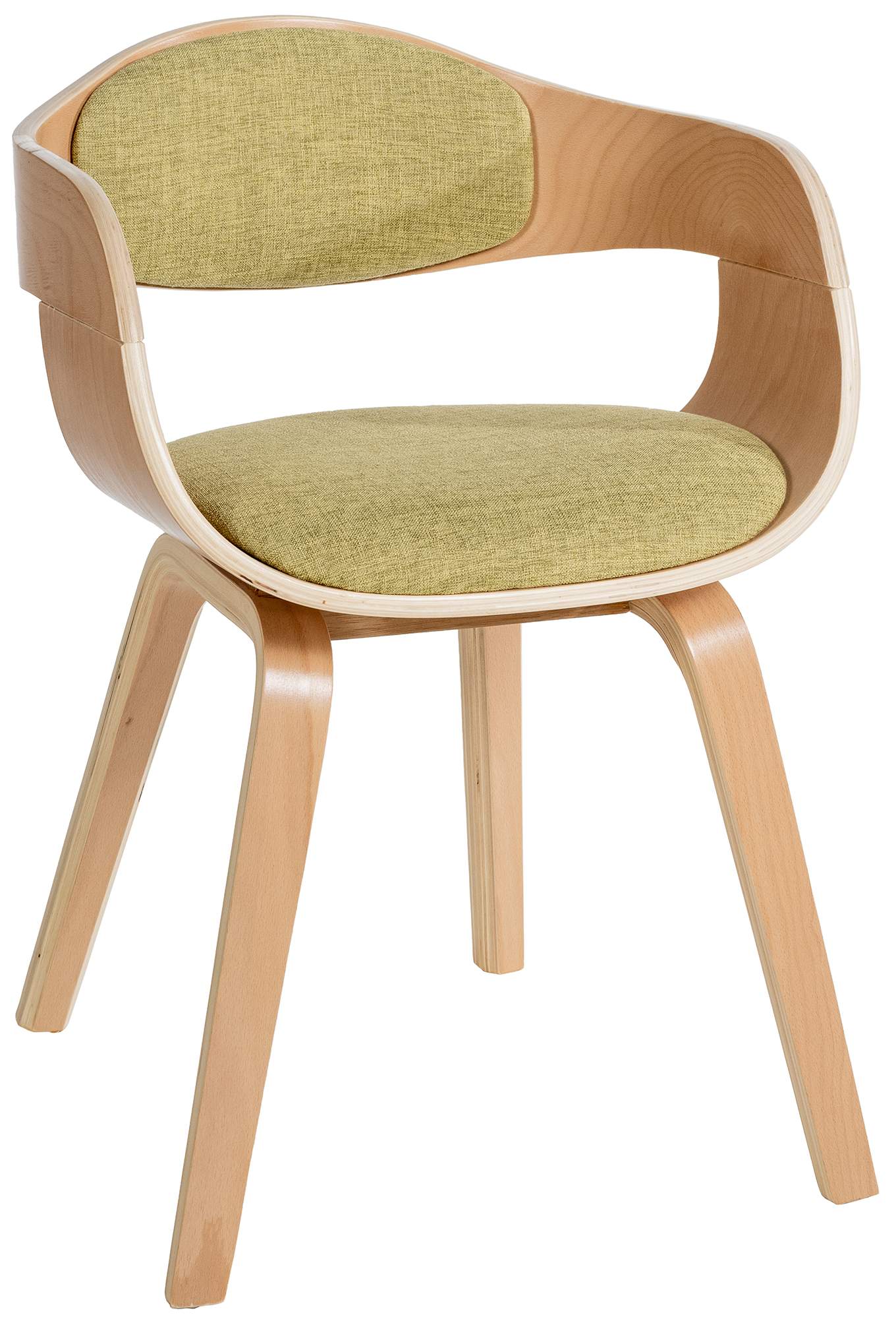 Chaise retro Kingston en tissu