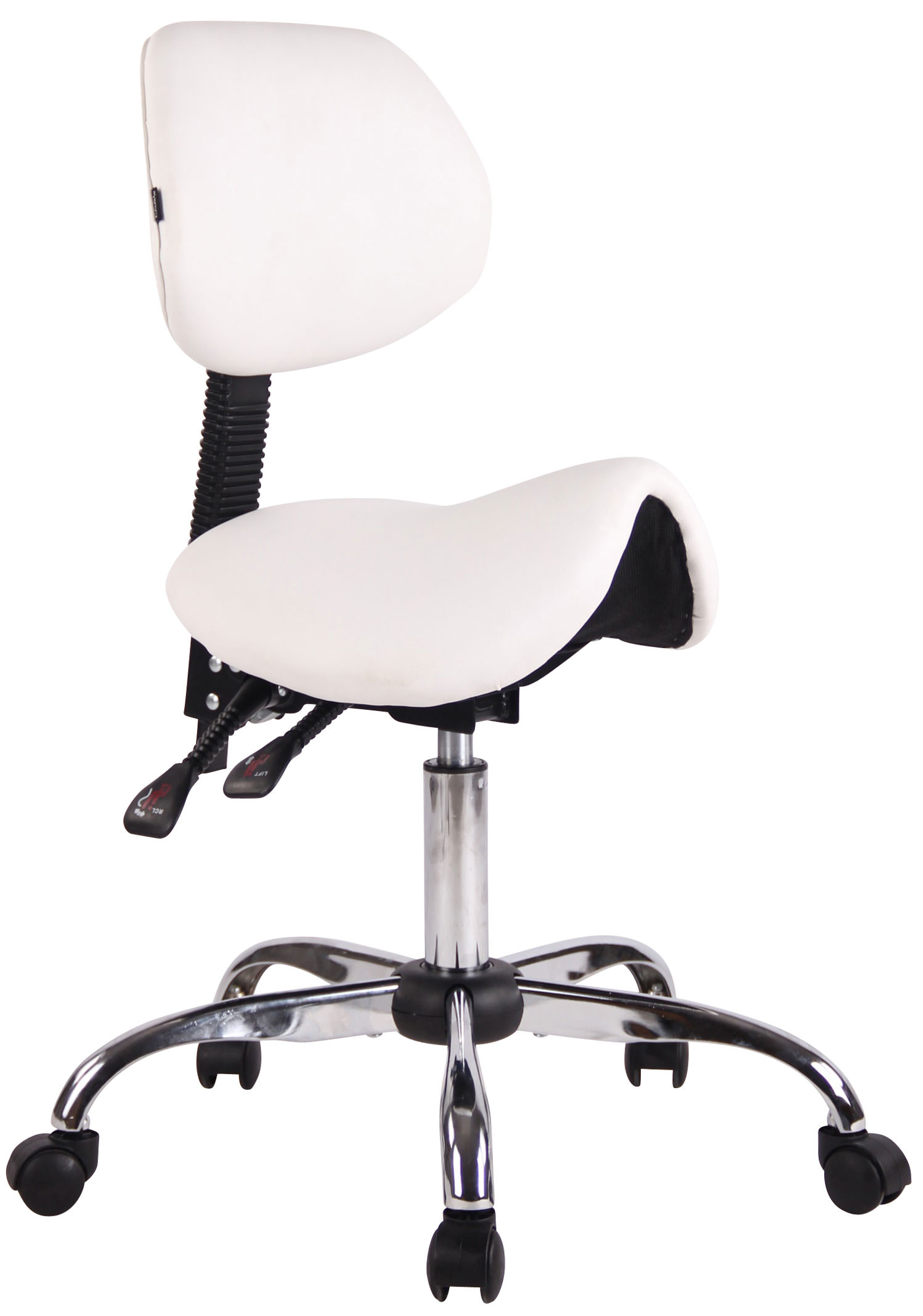Tabouret de travail Stuttgart en similicuir