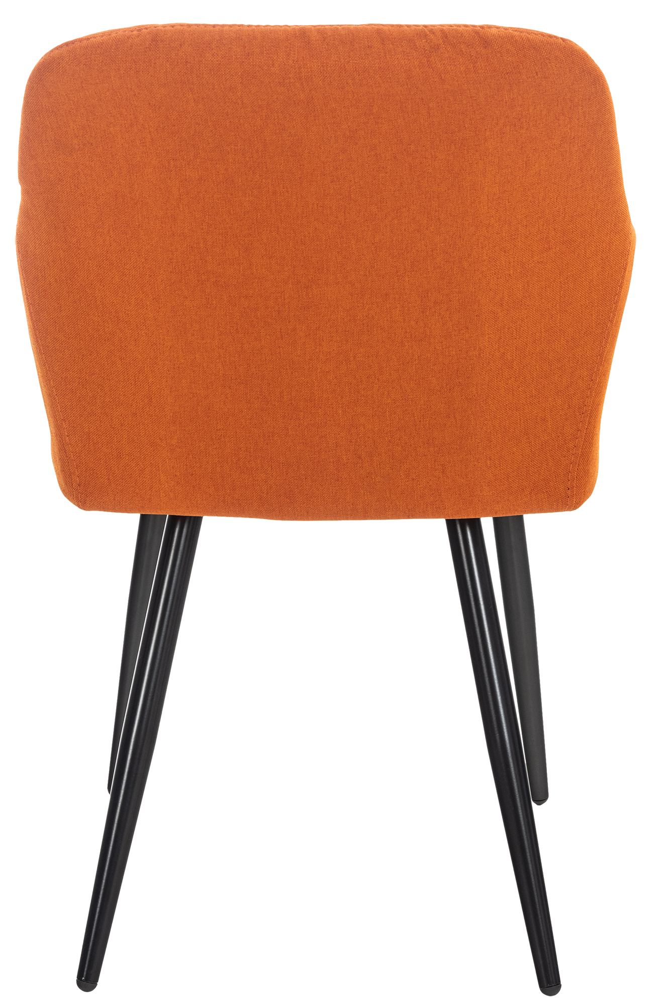 Chaise de salle à manger Shila avec Piètement en Métal noir