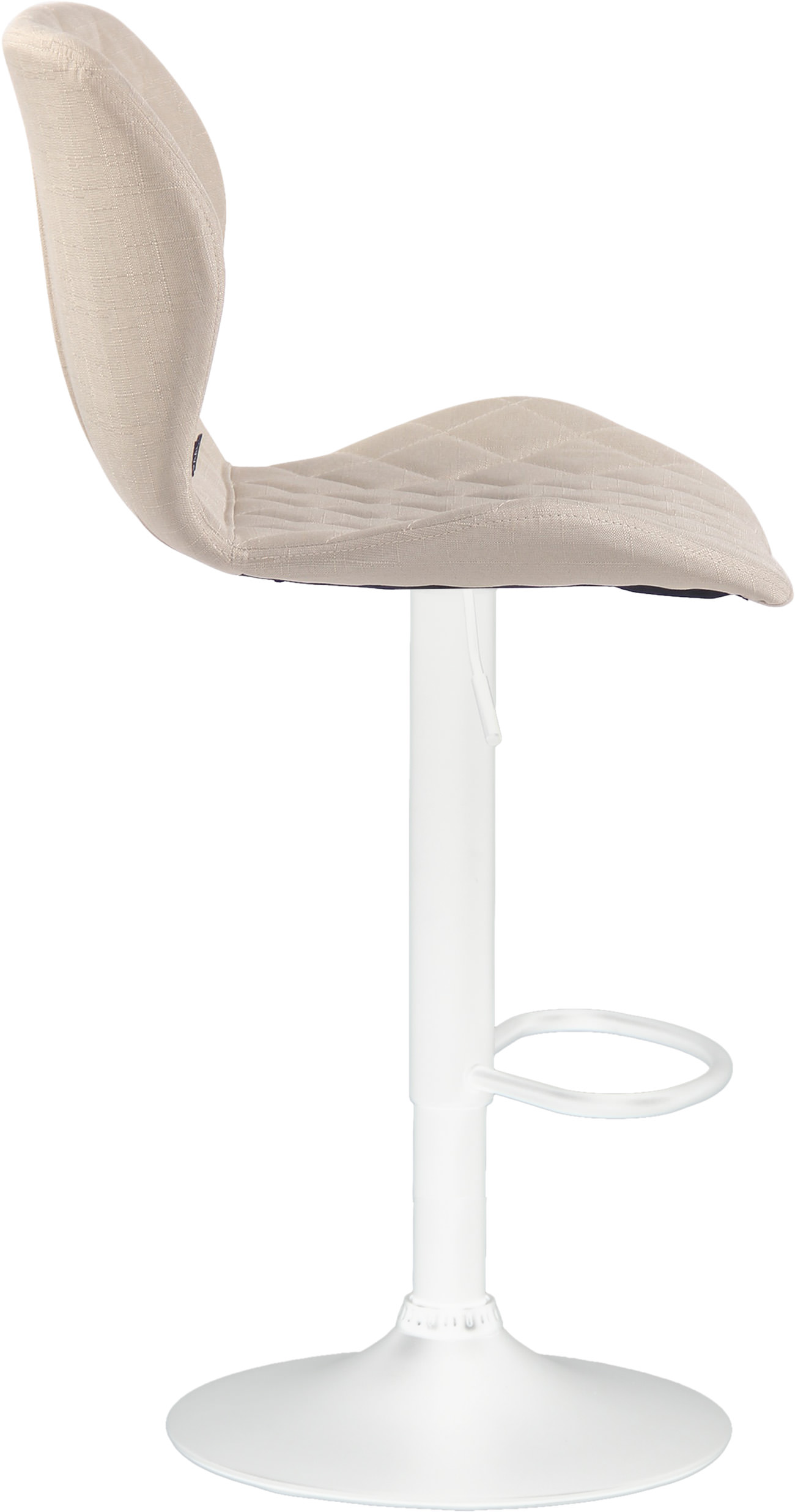 Lot de 2 tabourets de bar Cork en tissu