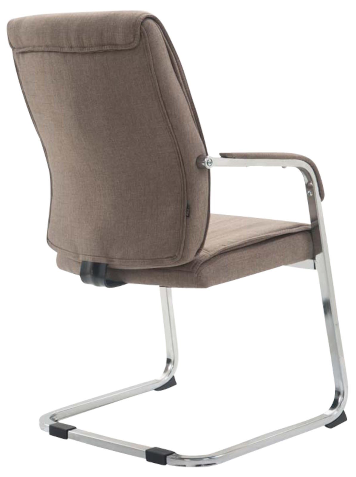 CLP Lot de 2 Chaises Cantilever XXL Anubis en Tissu avec accoudoirs