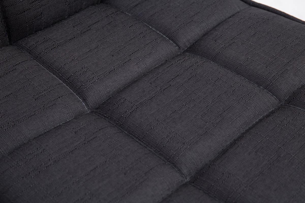 Chaise de salle à manger Peking V2 tissu avec pied trompette