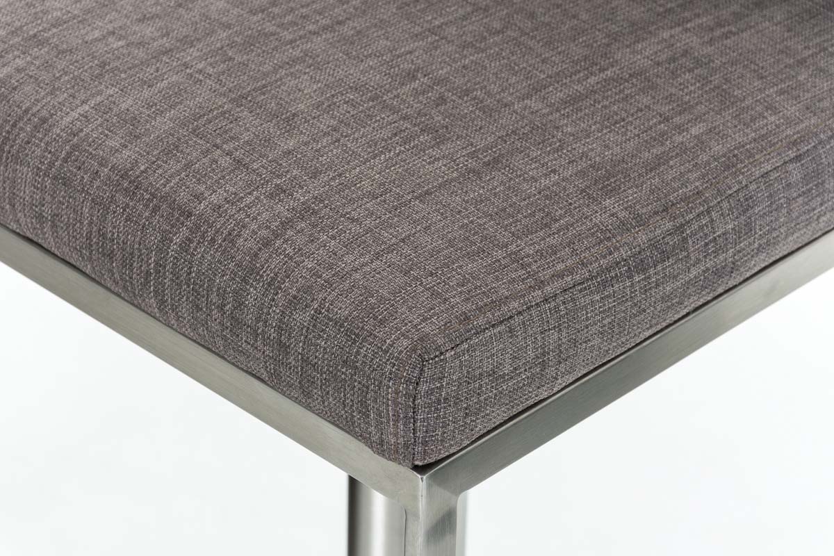 Lot de 2 tabourets de bar Panama en tissu