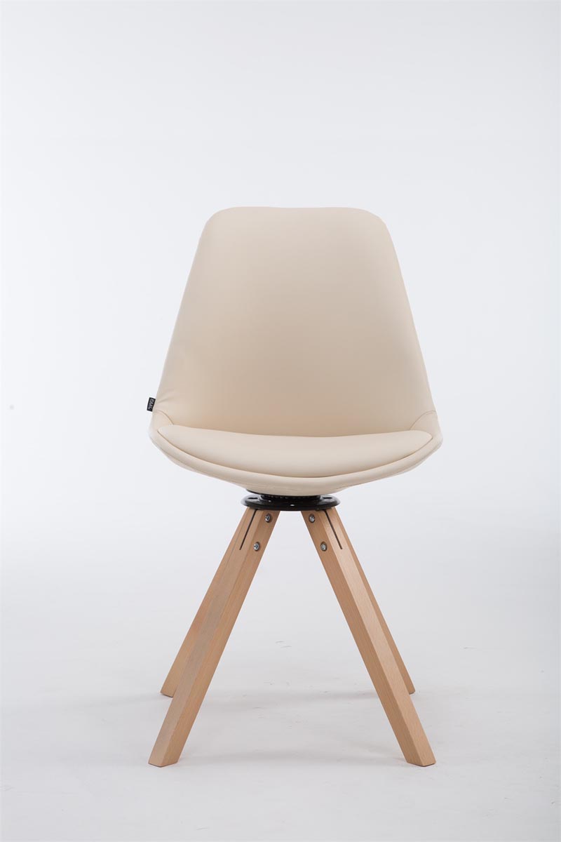 Chaise Calais pivotante pieds carrés