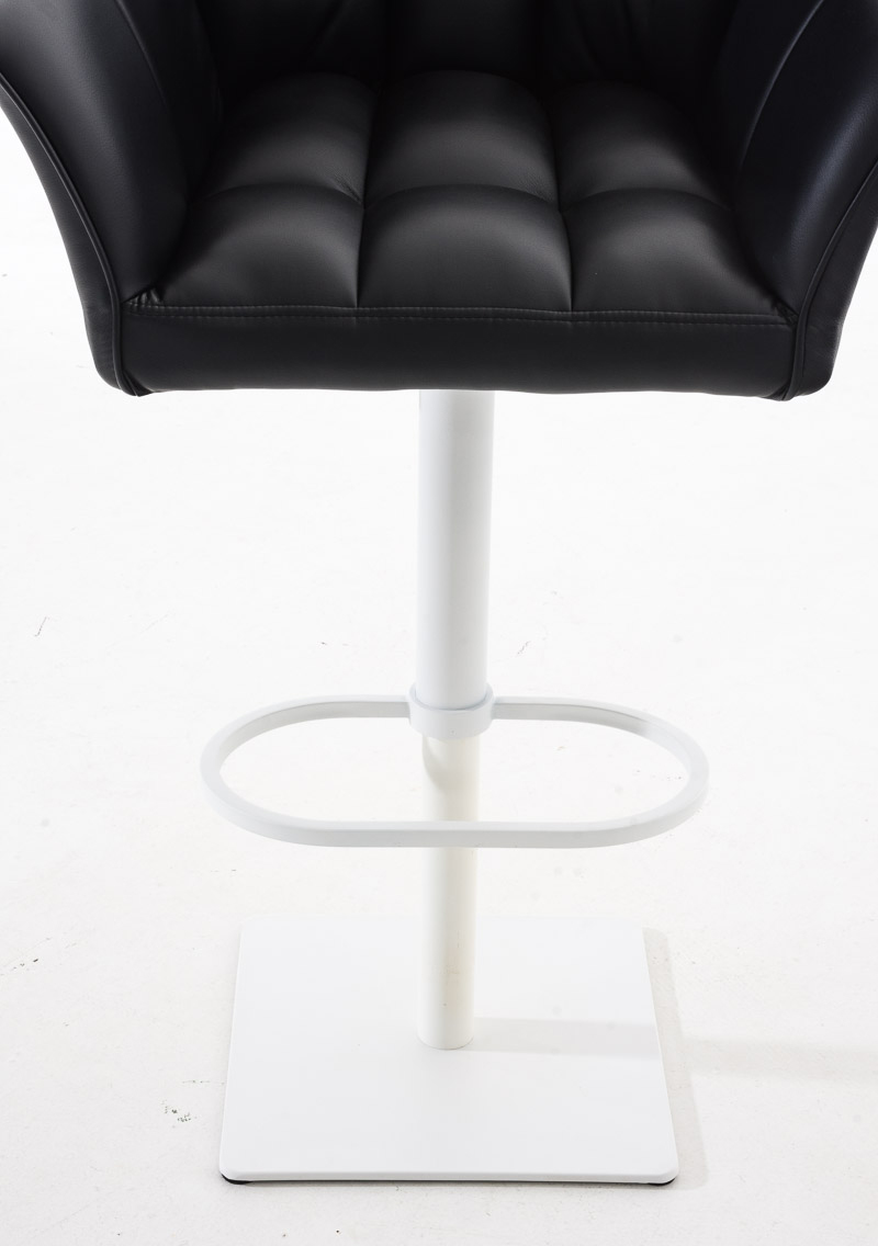 Lot de 2 tabourets de bar Damaso en similicuir