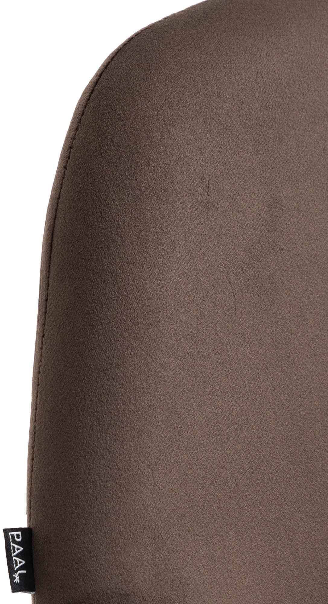Tabouret de bar Braga or velours