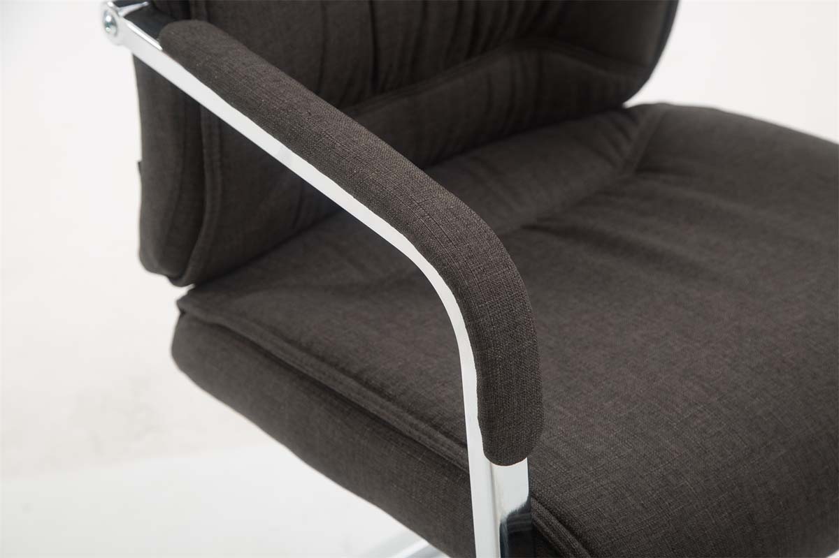 Chaise visiteur XXL Anubis tissu