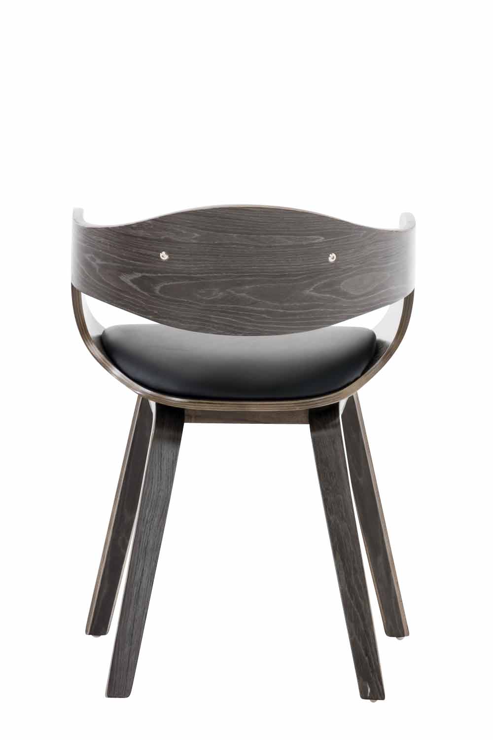 Chaise retro Kingston en similicuir