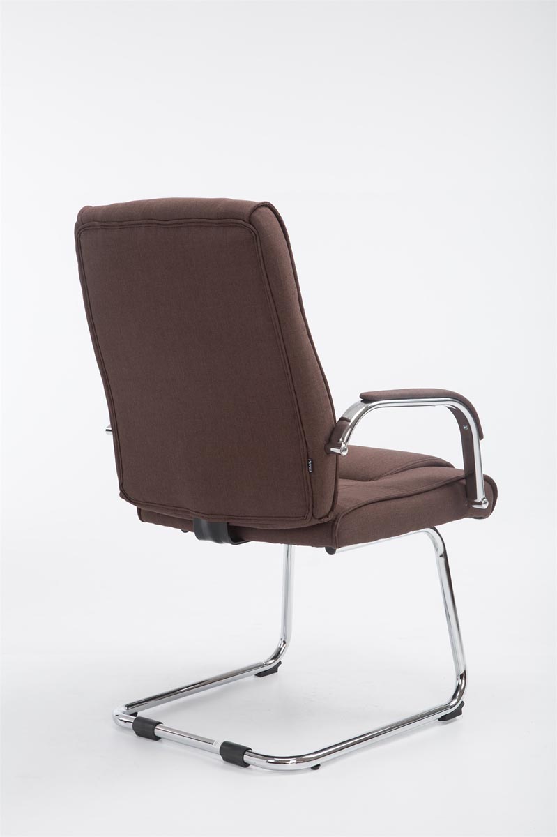 Chaise visiteur Attila tissu