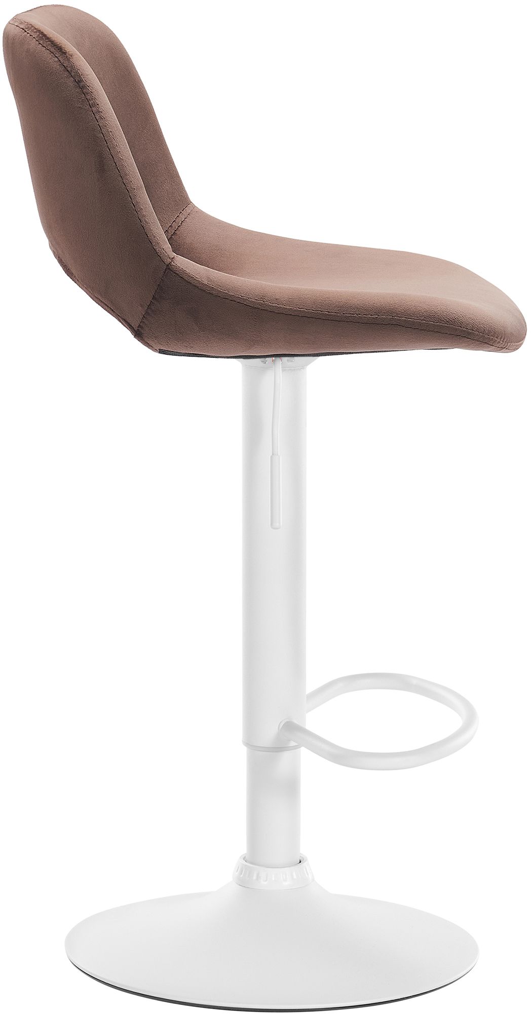 Tabouret de bar Camden velours