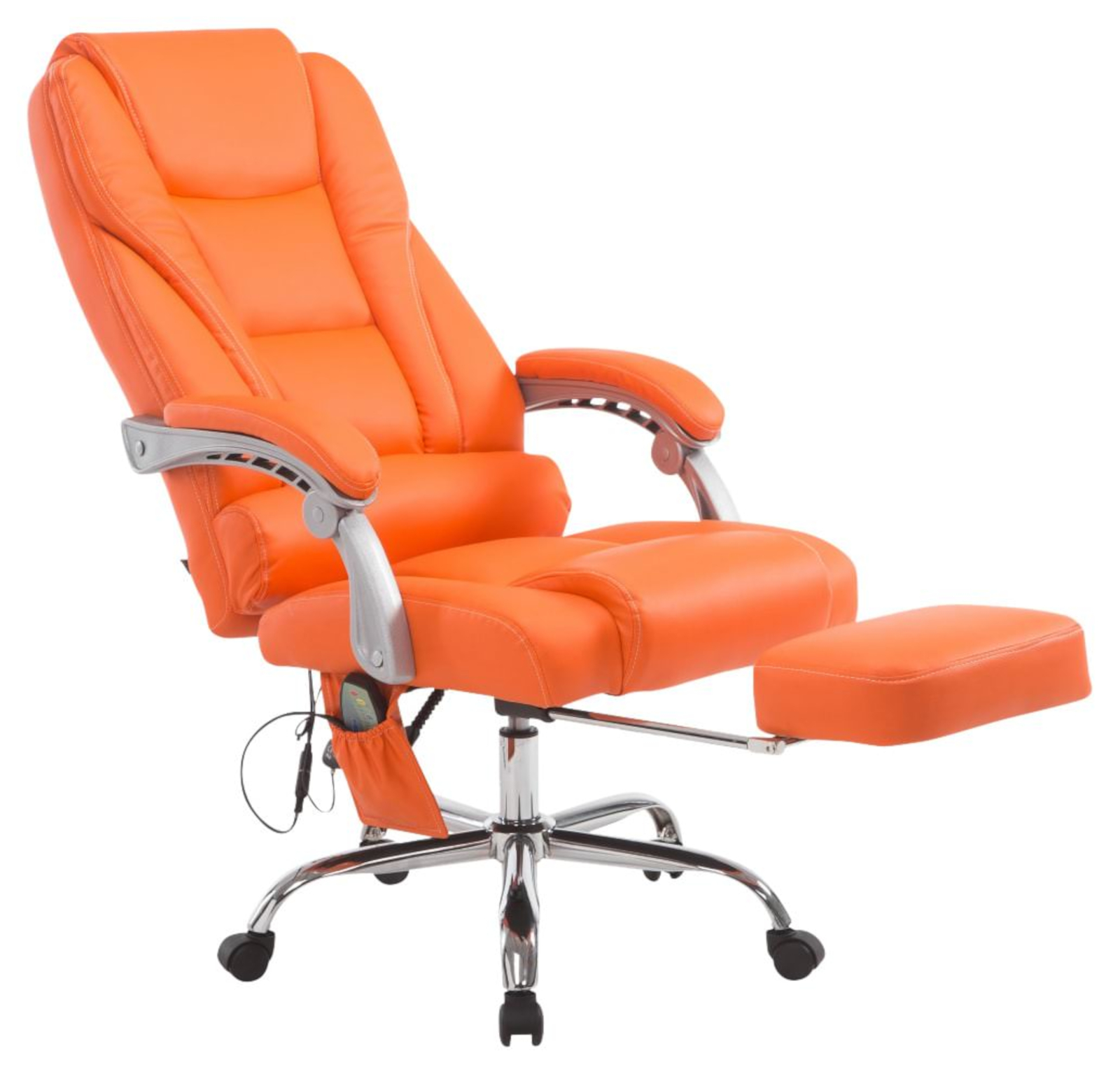 Fauteuil de bureau Pacific en similicuir avec une fonction massage