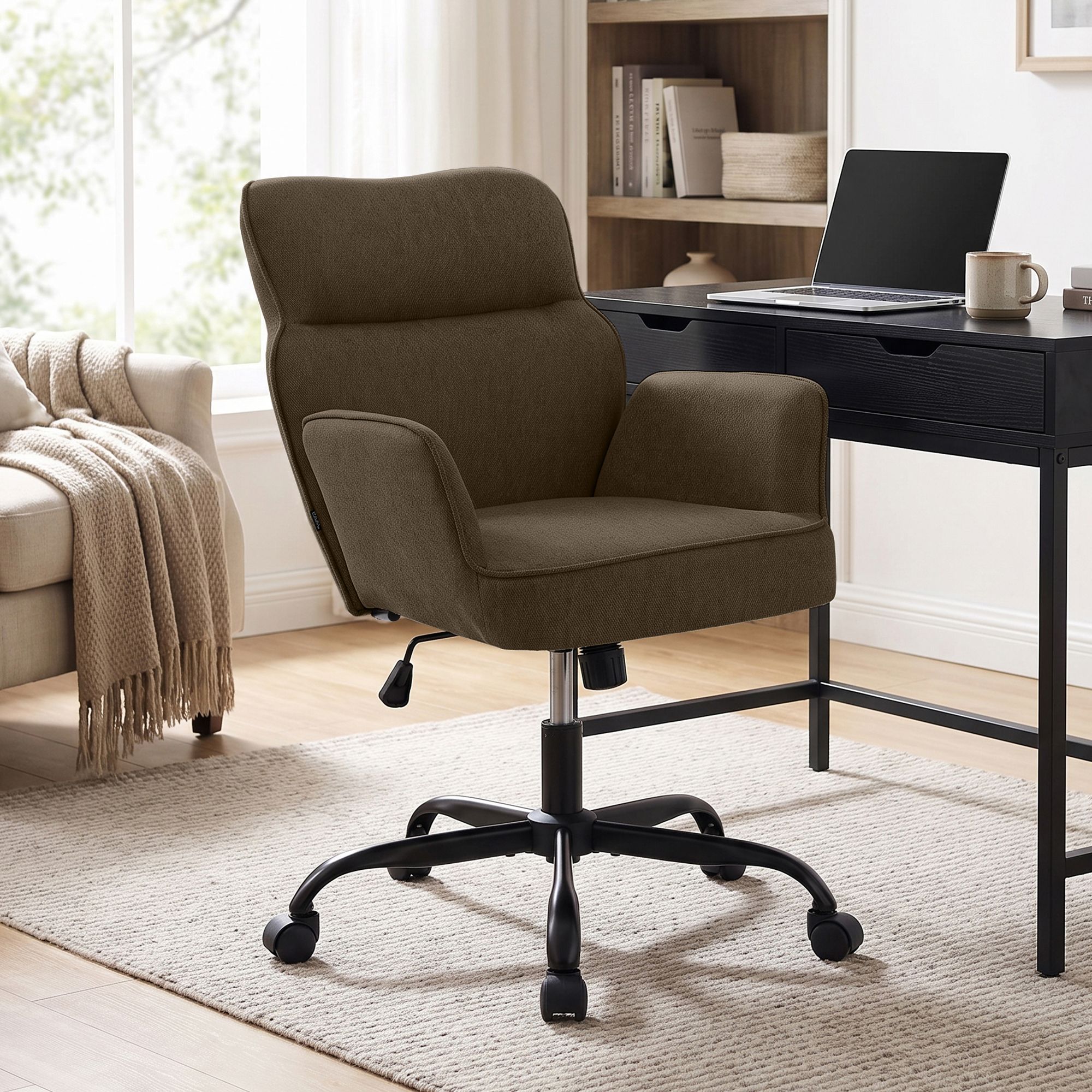 Chaise de bureau Amado tissu