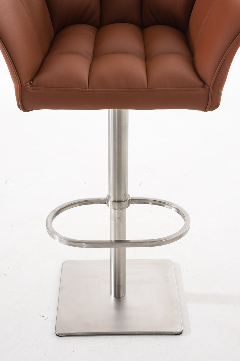 Tabouret de bar Damaso avec revetement en similicuir