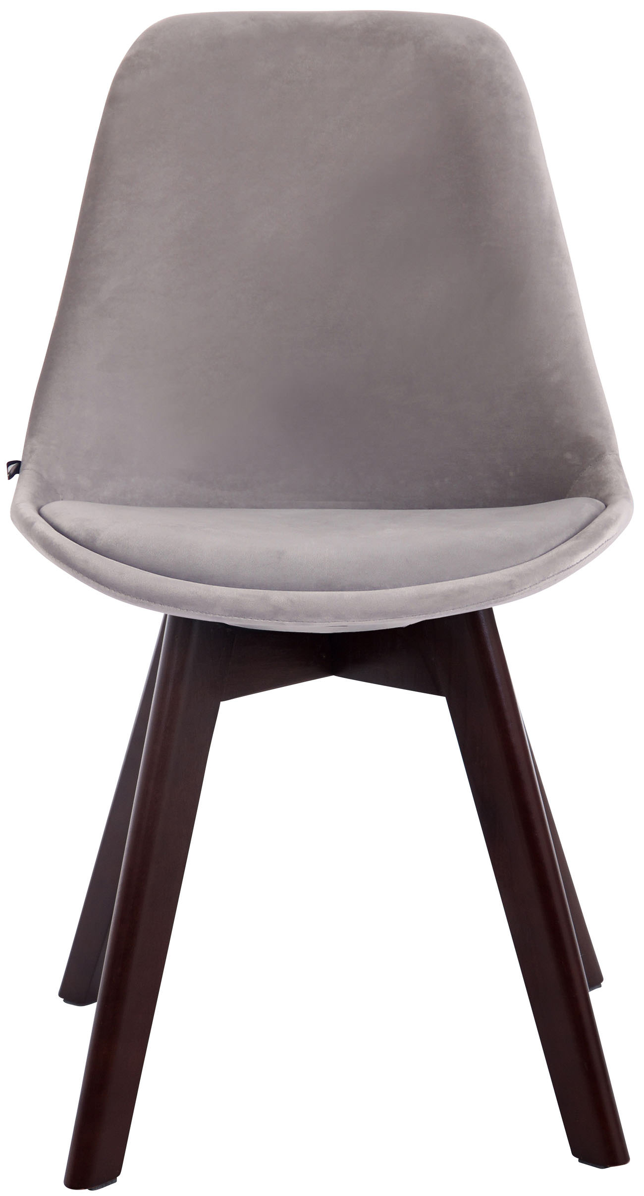 Lot de 4 Chaises de salle à manger Borneo V2 en velours