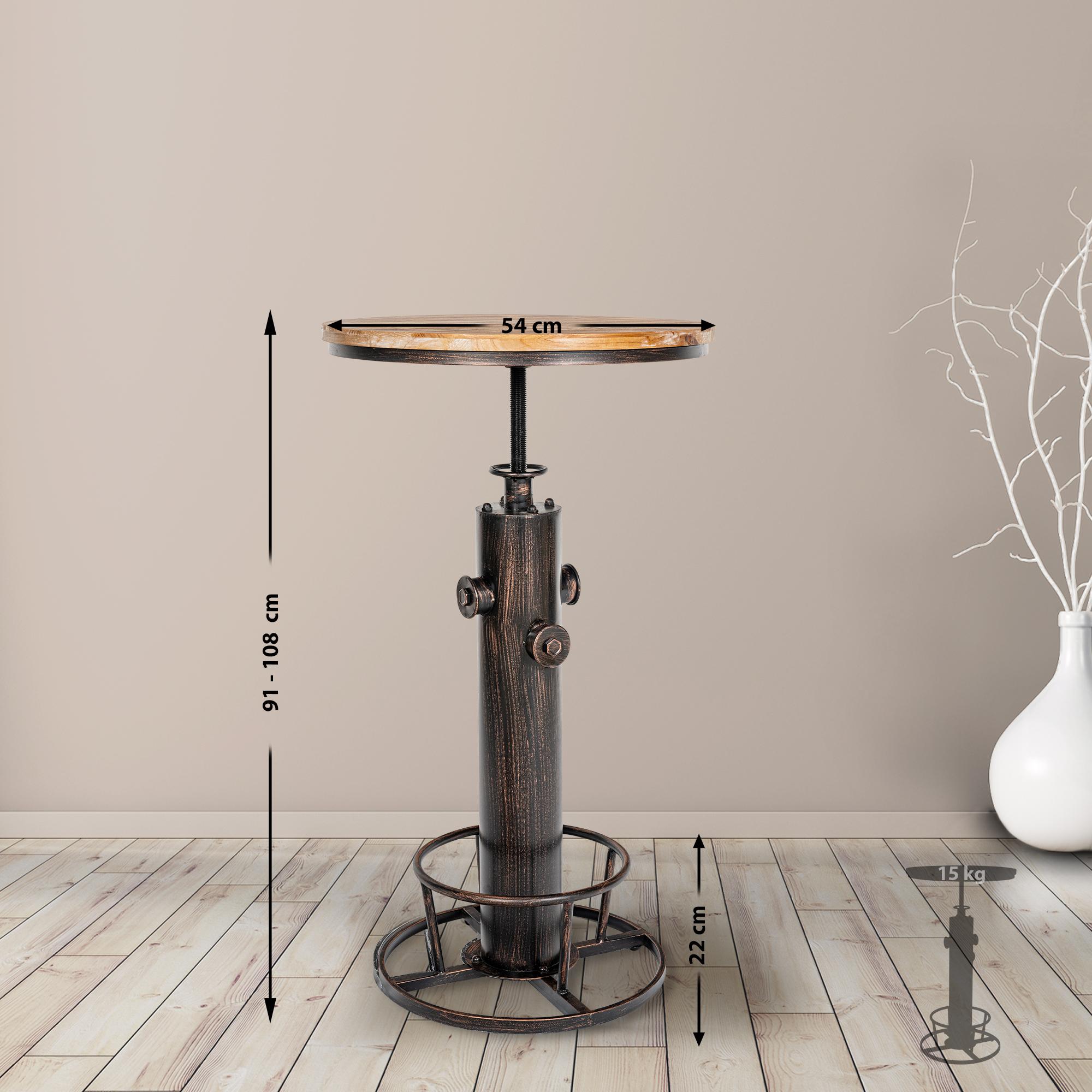 Set de 2 tables hautes Ruhr