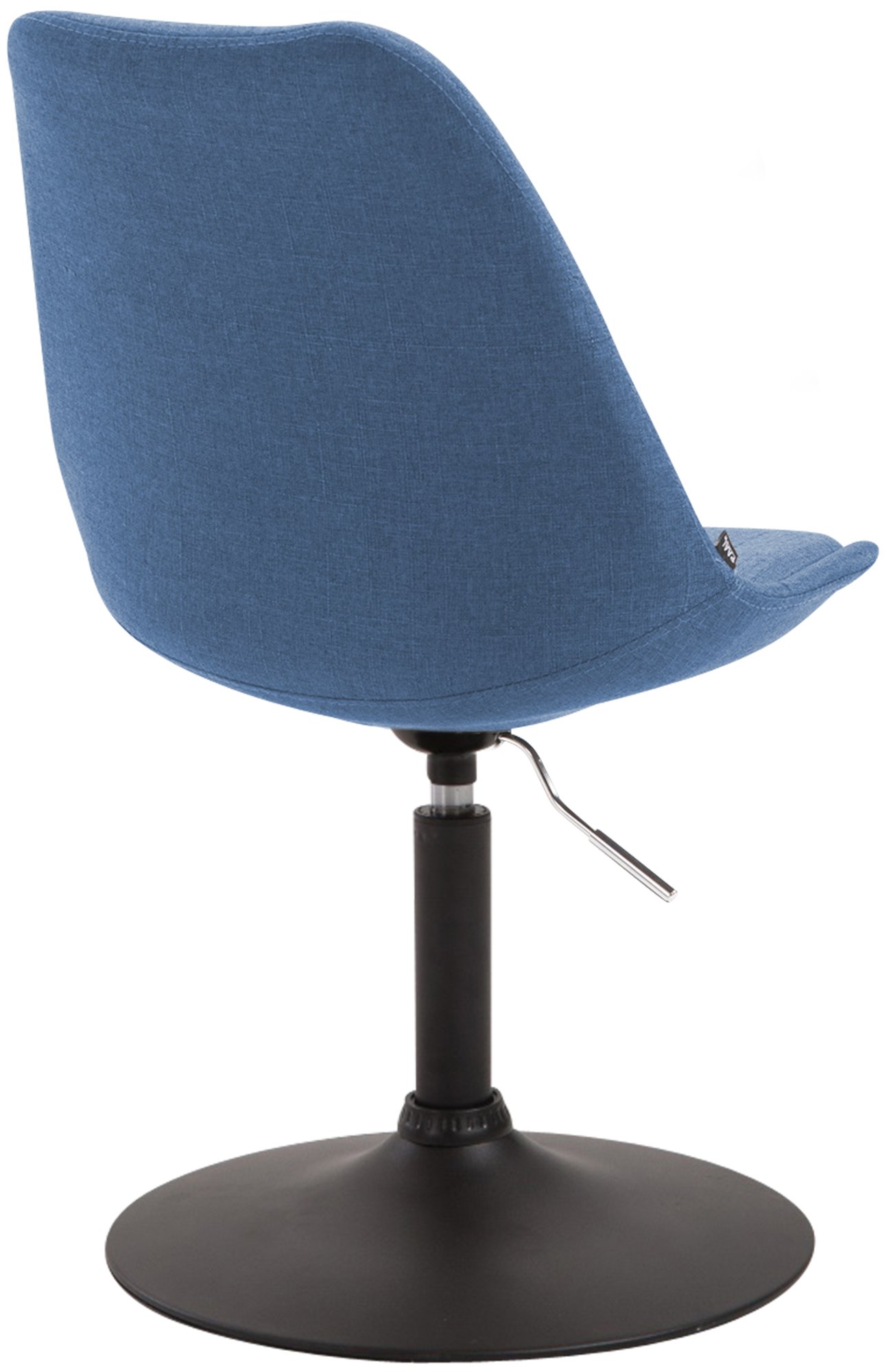 Chaise de salle à manger Maverick tissu avec pied trompette
