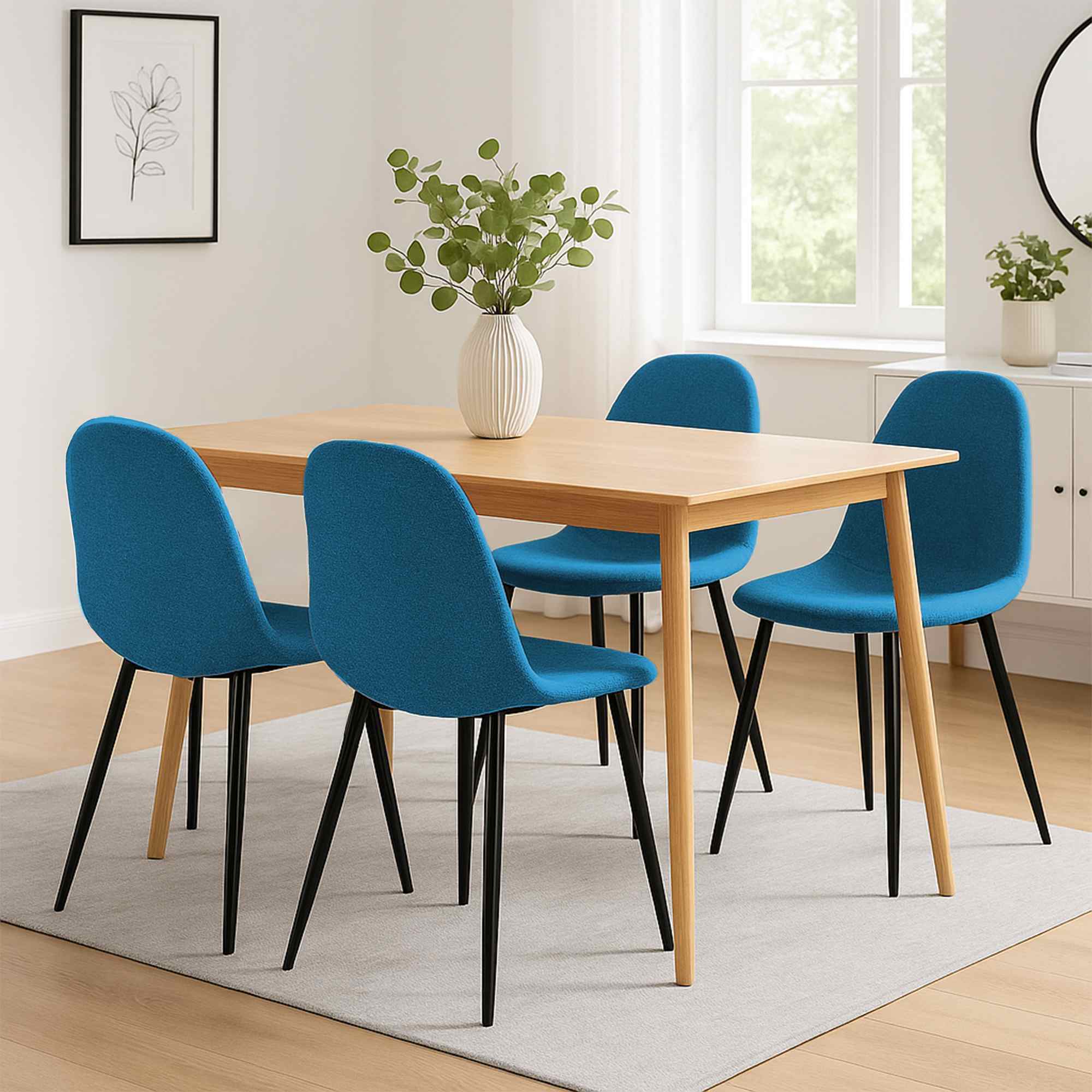 Set de 4 chaises de salle à manger Napier