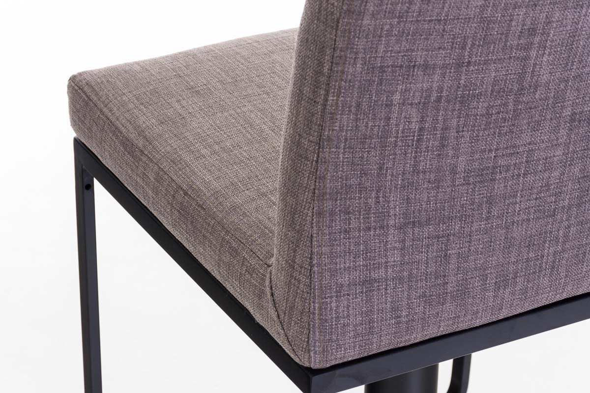 Lot de 2 tabourets de bar Panama en tissu