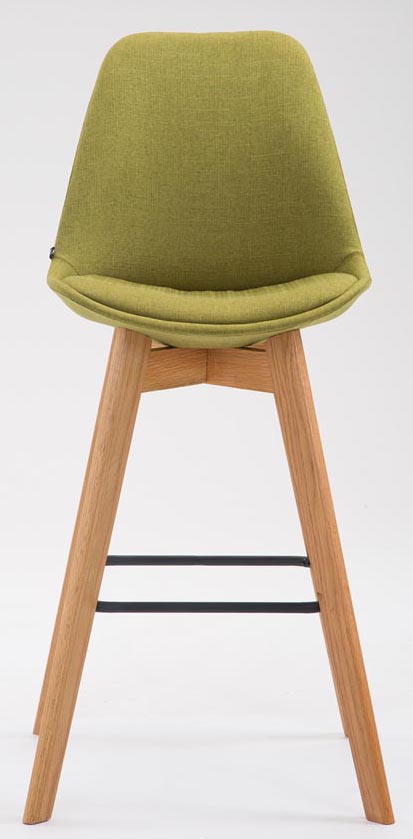 Lot de 2 tabourets de bar Metz en tissu
