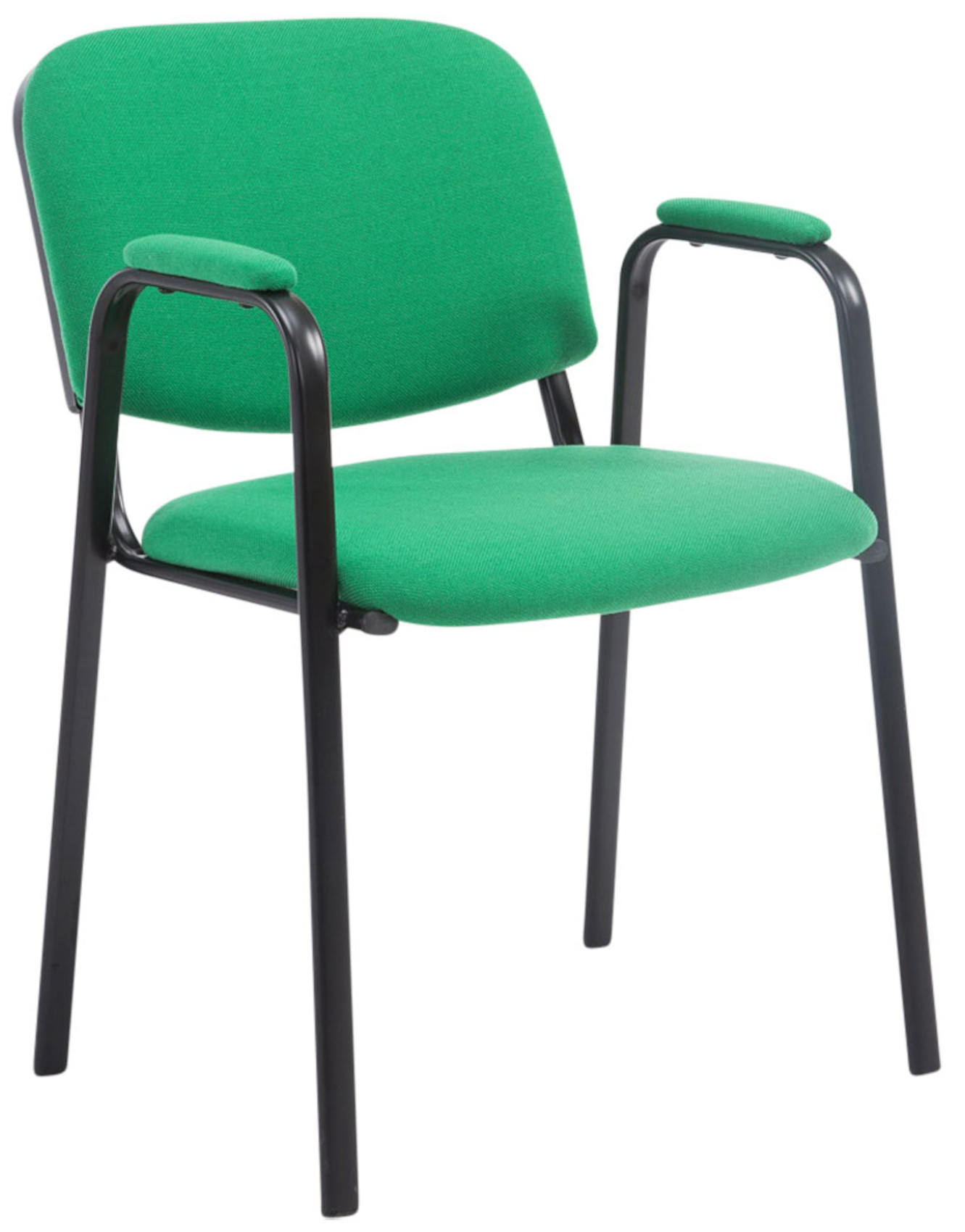 Lot de 4 Chaises Empilables Ken Pro en Tissu