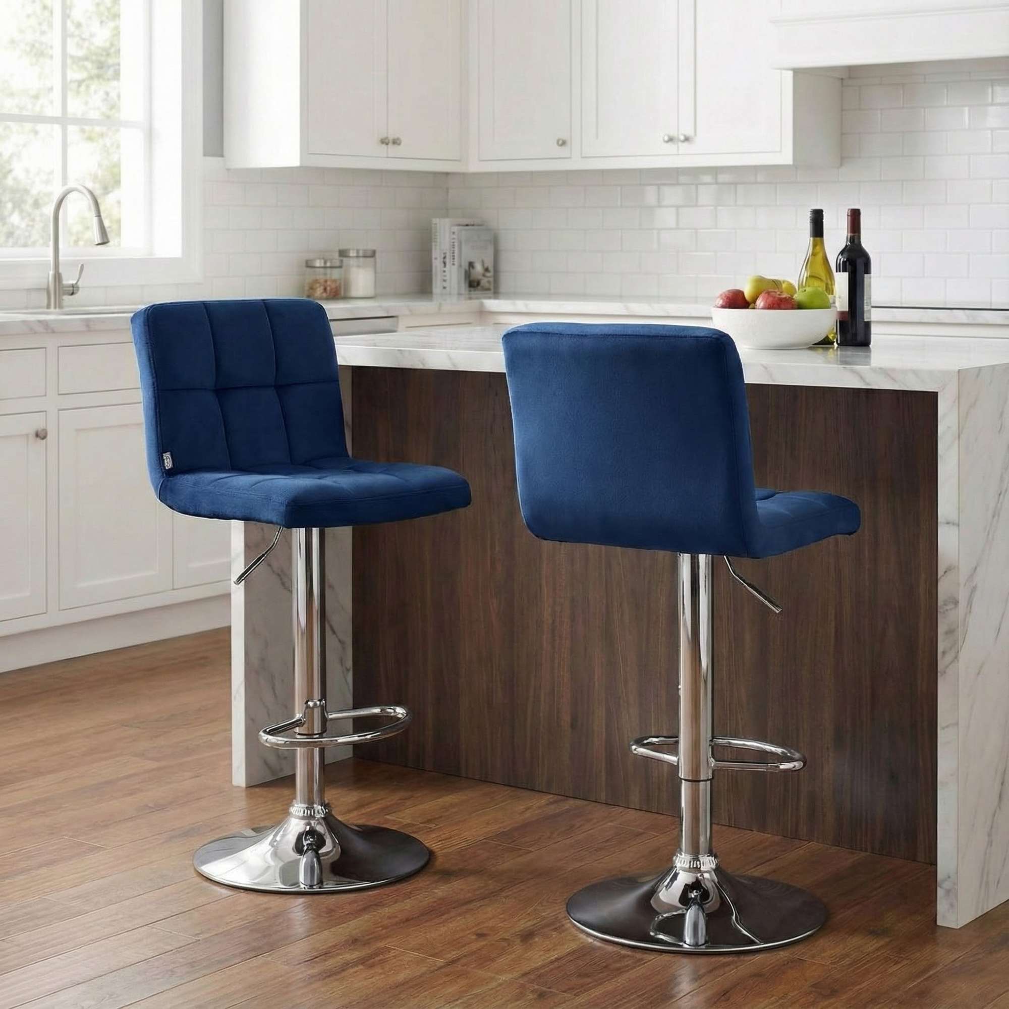 Tabouret de Bar Peru Velours