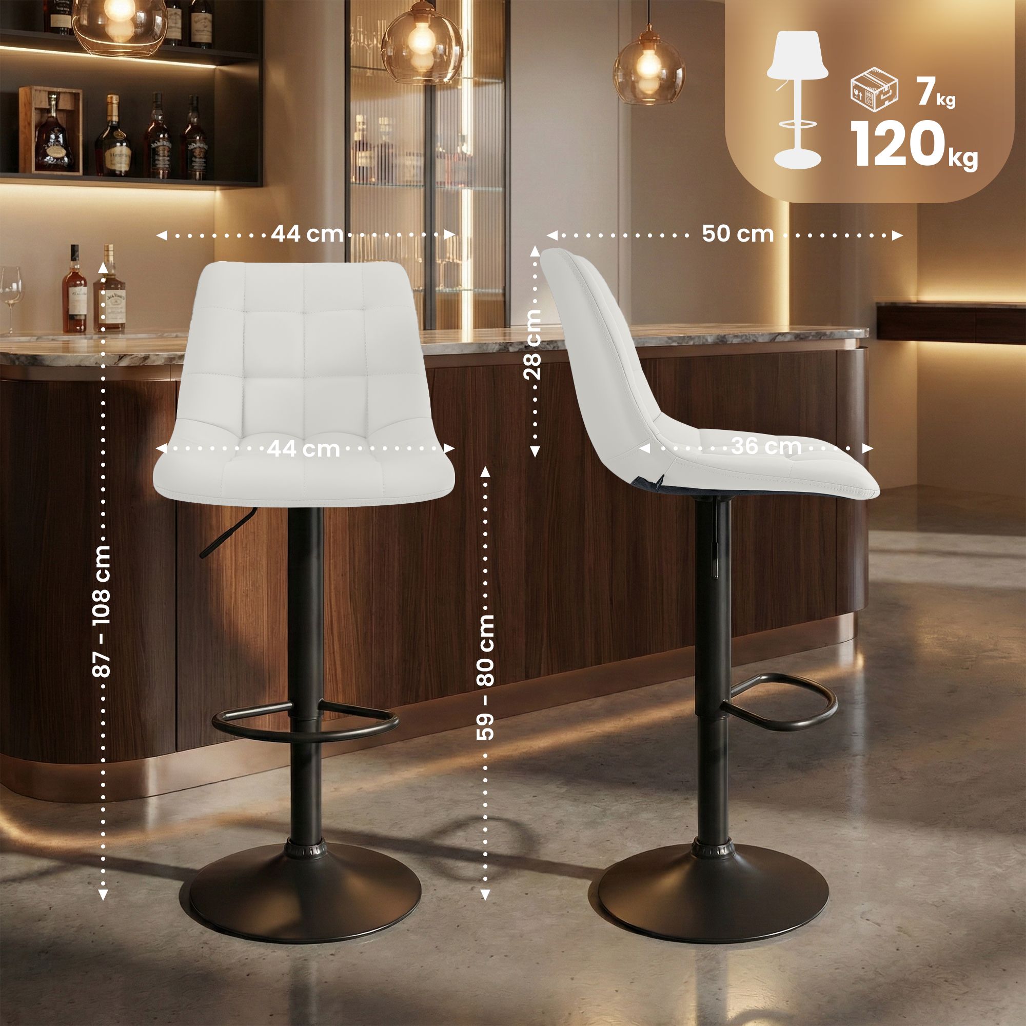Tabouret de bar Mapun