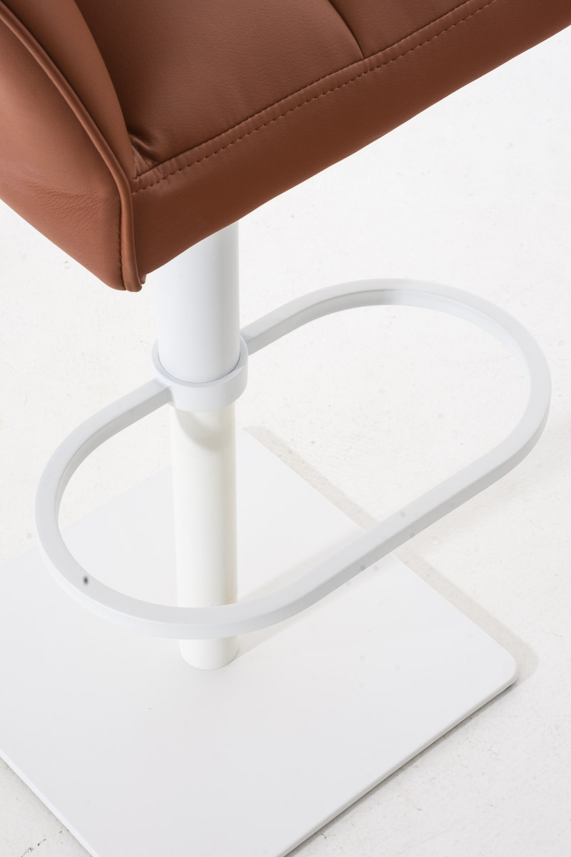 Tabouret de bar Damaso avec revetement en similicuir